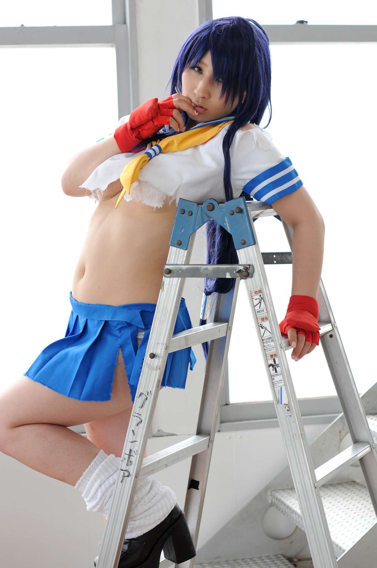 [Cosplay] 2013.05.08 Ikkitousen - Latest Kanu Unchou set