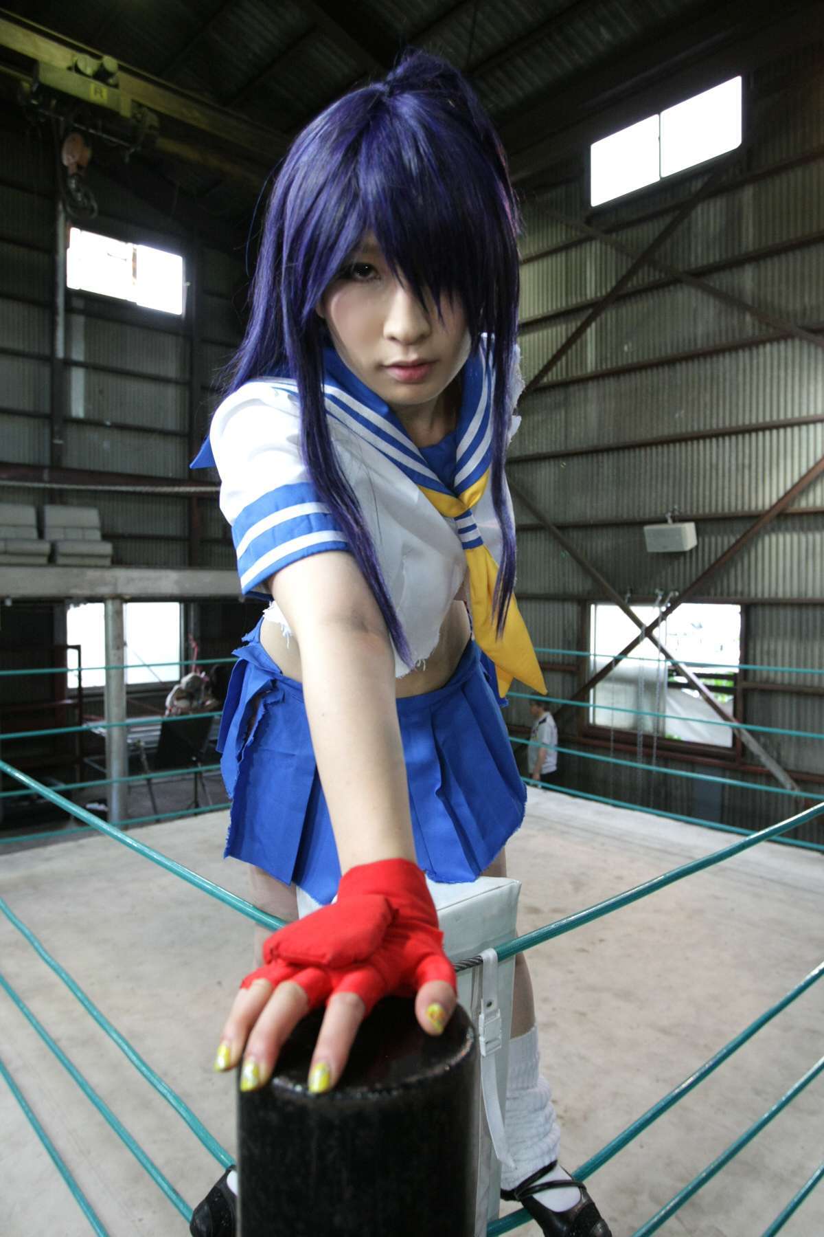 [Cosplay] 2013.05.08 Ikkitousen - Latest Kanu Unchou set