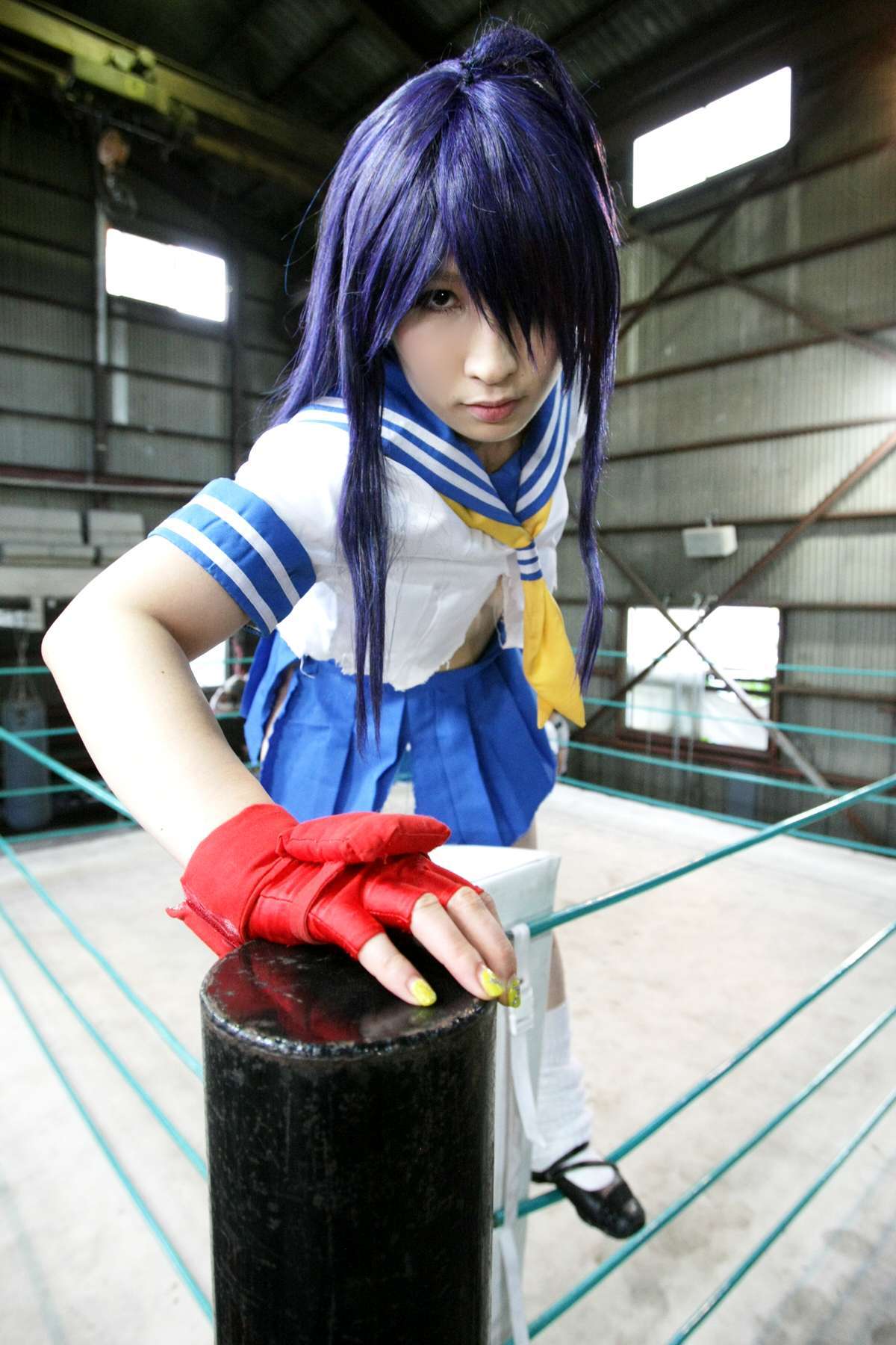 [Cosplay] 2013.05.08 Ikkitousen - Latest Kanu Unchou set