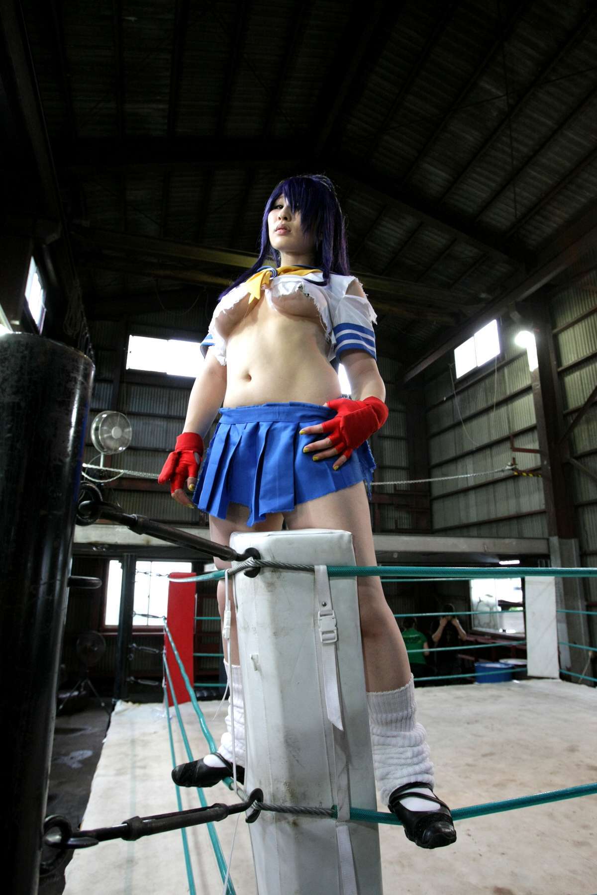 [Cosplay] 2013.05.08 Ikkitousen - Latest Kanu Unchou set