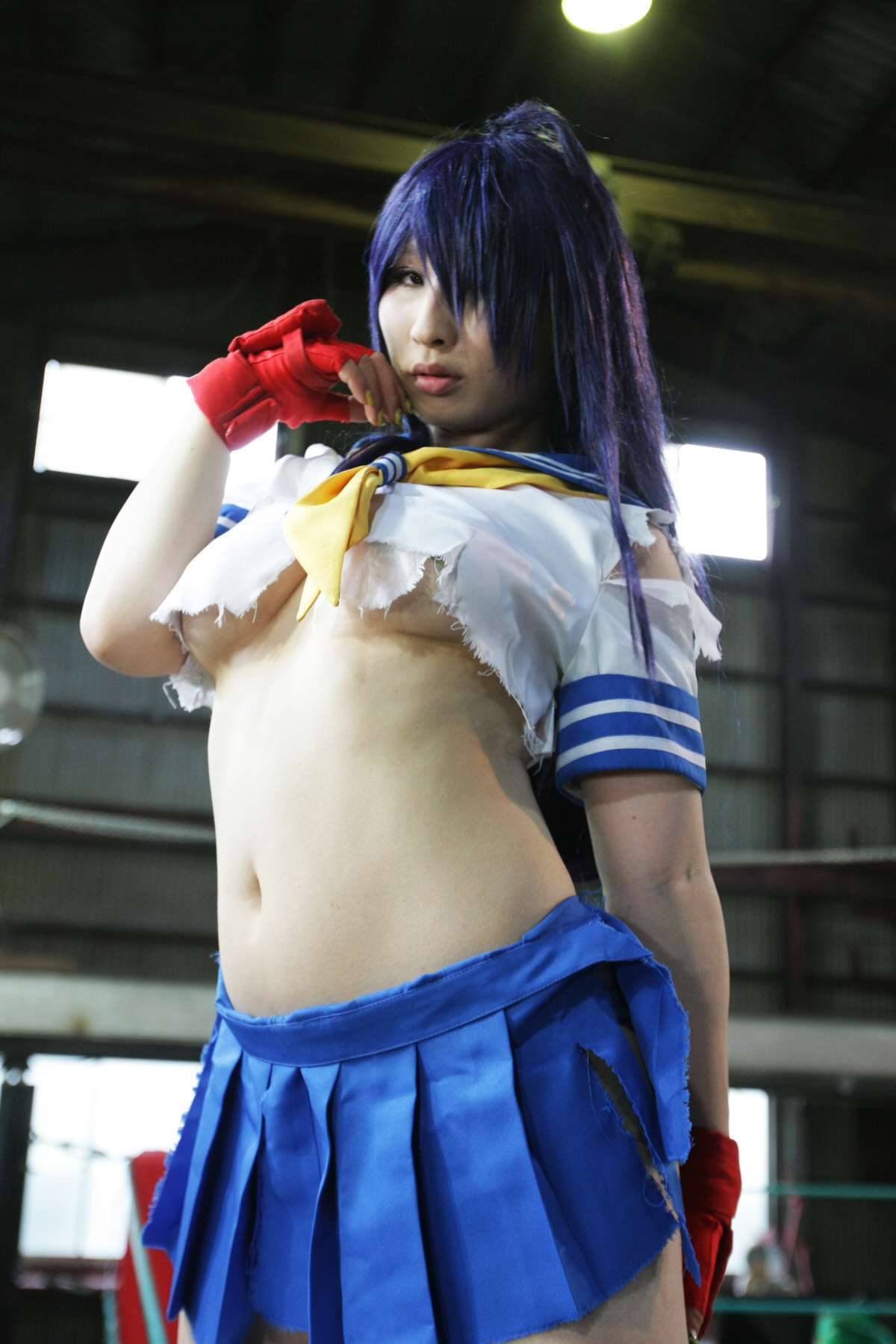 [Cosplay] 2013.05.08 Ikkitousen - Latest Kanu Unchou set