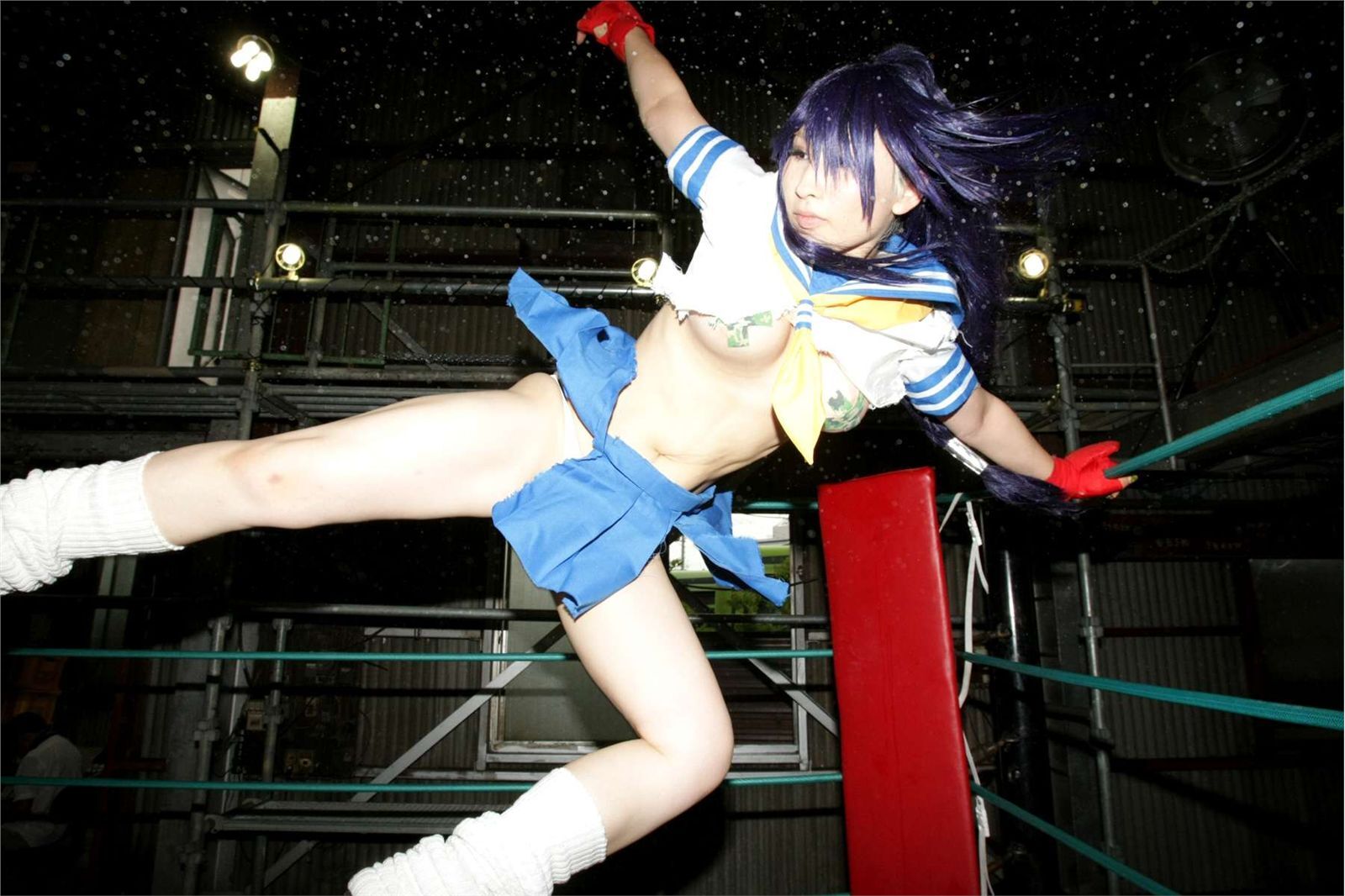 [Cosplay] 2013.05.08 Ikkitousen - Latest Kanu Unchou set