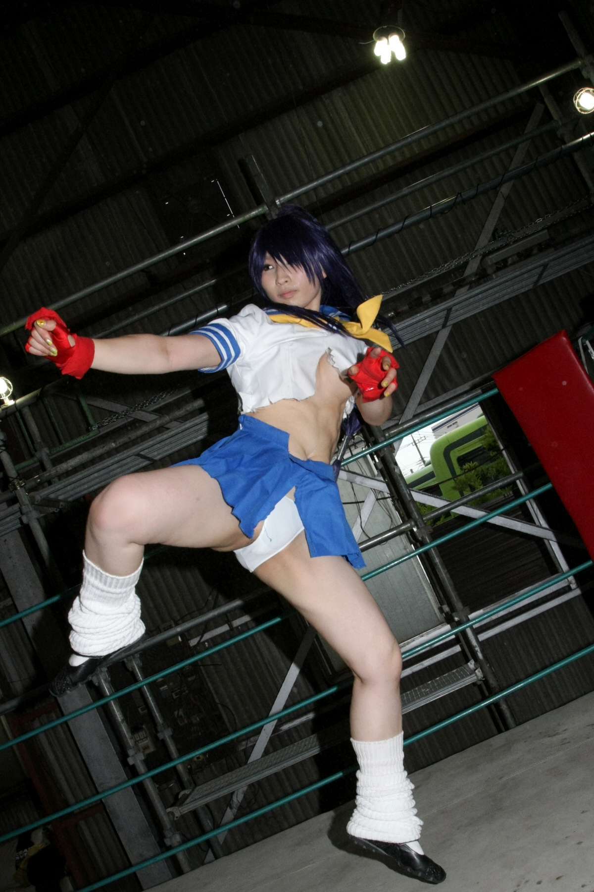 [Cosplay] 2013.05.08 Ikkitousen - Latest Kanu Unchou set