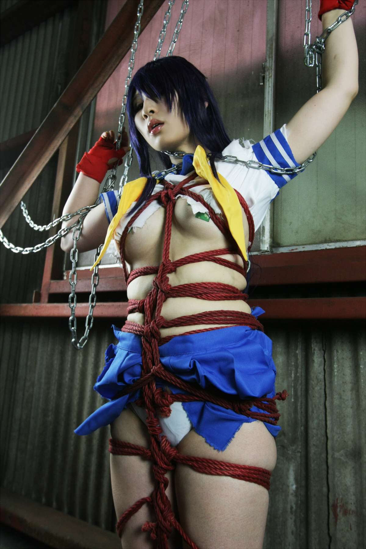 [Cosplay] 2013.05.08 Ikkitousen - Latest Kanu Unchou set