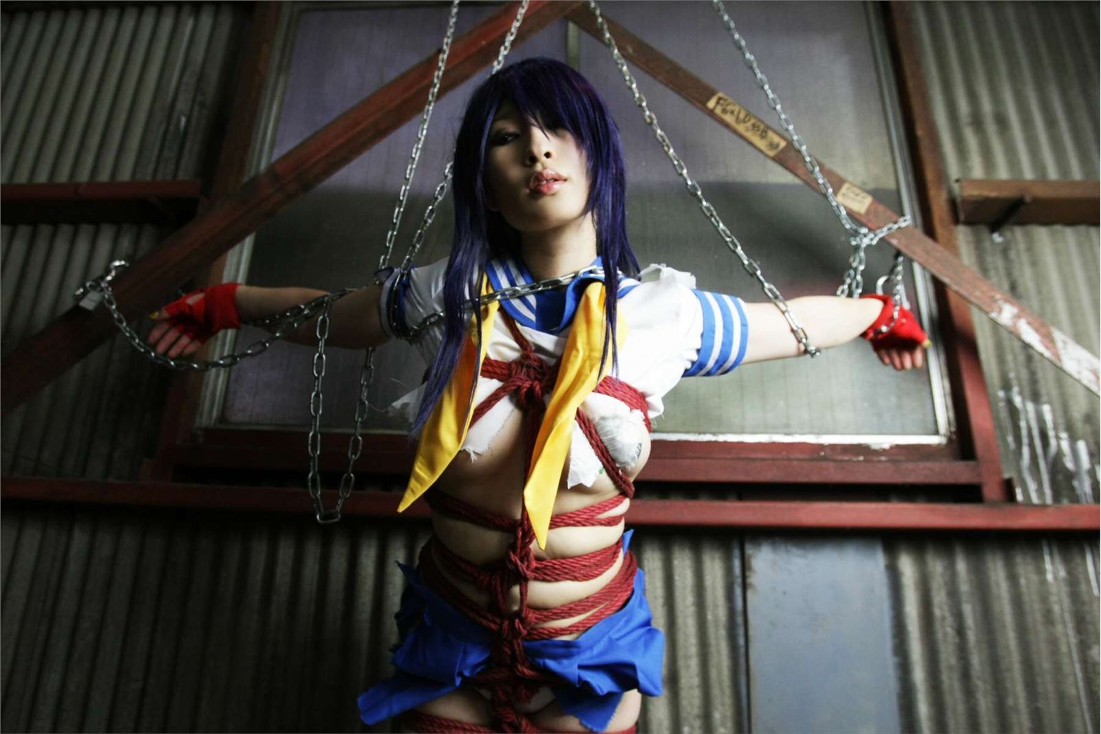 [Cosplay] 2013.05.08 Ikkitousen - Latest Kanu Unchou set