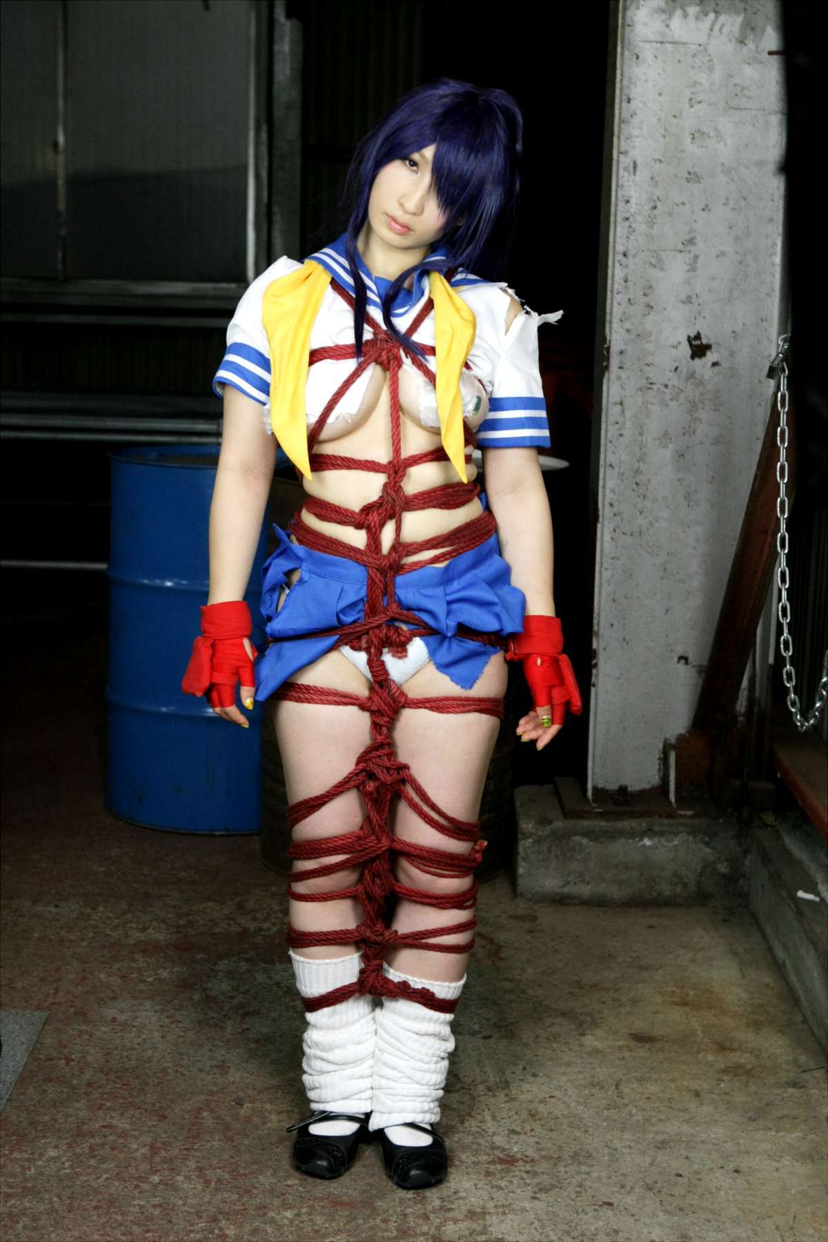 [Cosplay] 2013.05.08 Ikkitousen - Latest Kanu Unchou set