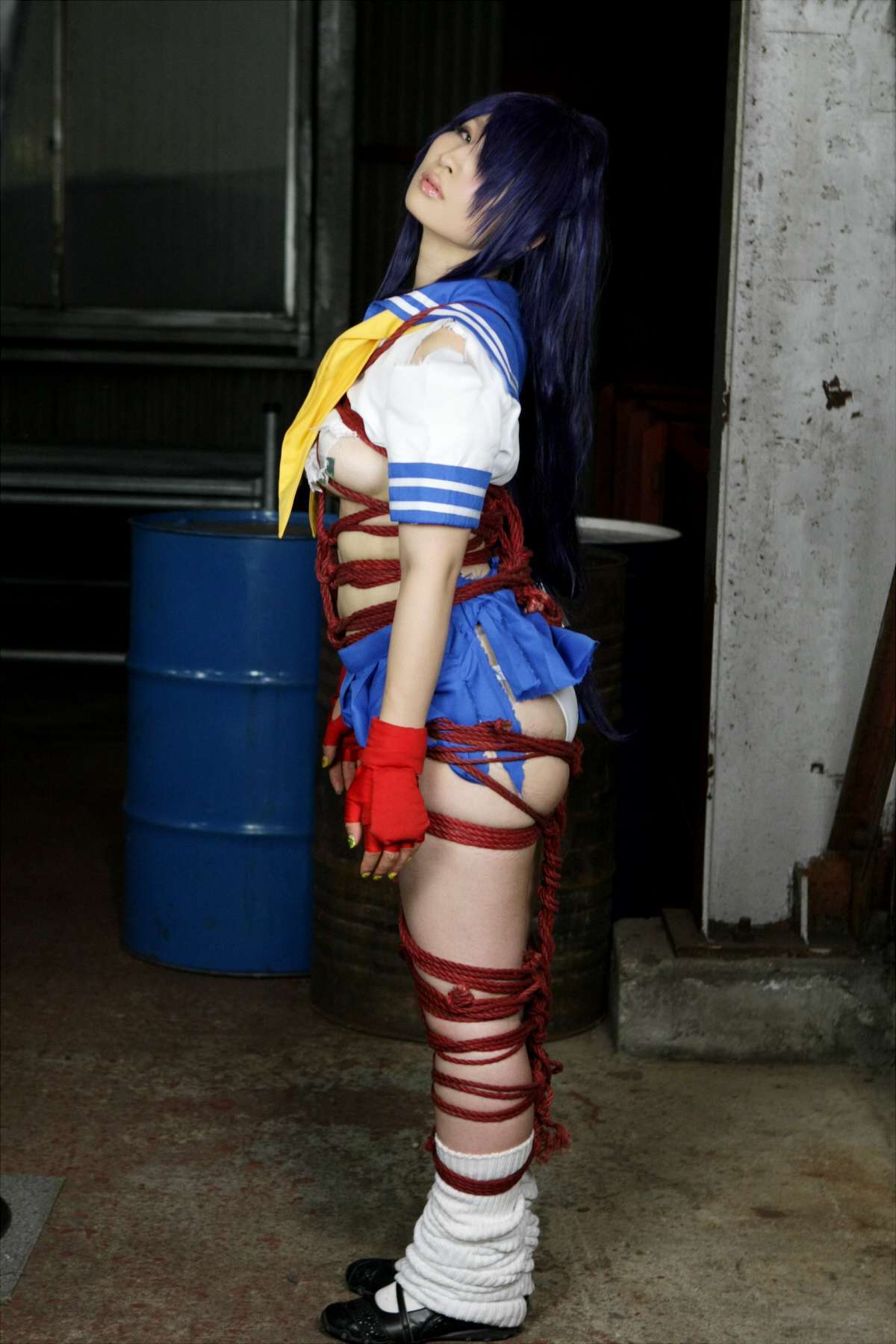 [Cosplay] 2013.05.08 Ikkitousen - Latest Kanu Unchou set