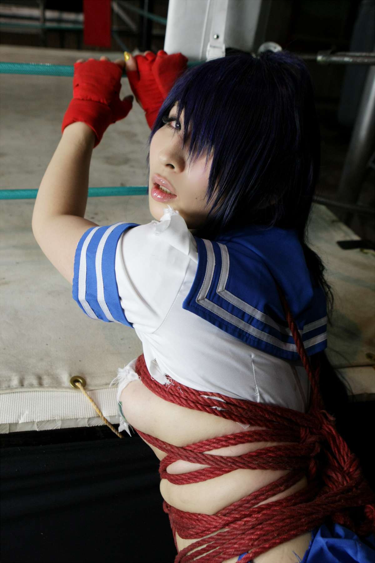 [Cosplay] 2013.05.08 Ikkitousen - Latest Kanu Unchou set