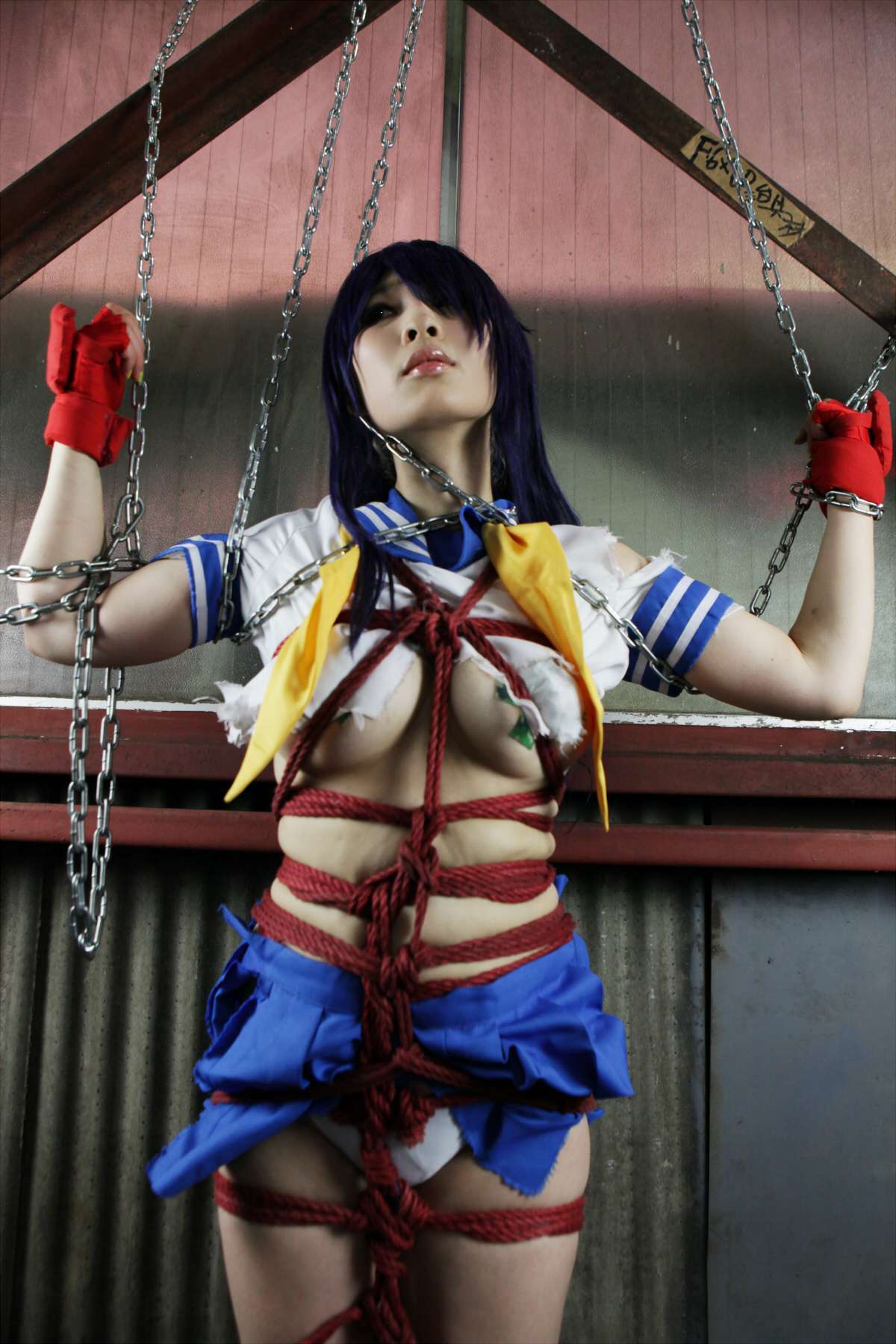 [Cosplay] 2013.05.08 Ikkitousen - Latest Kanu Unchou set