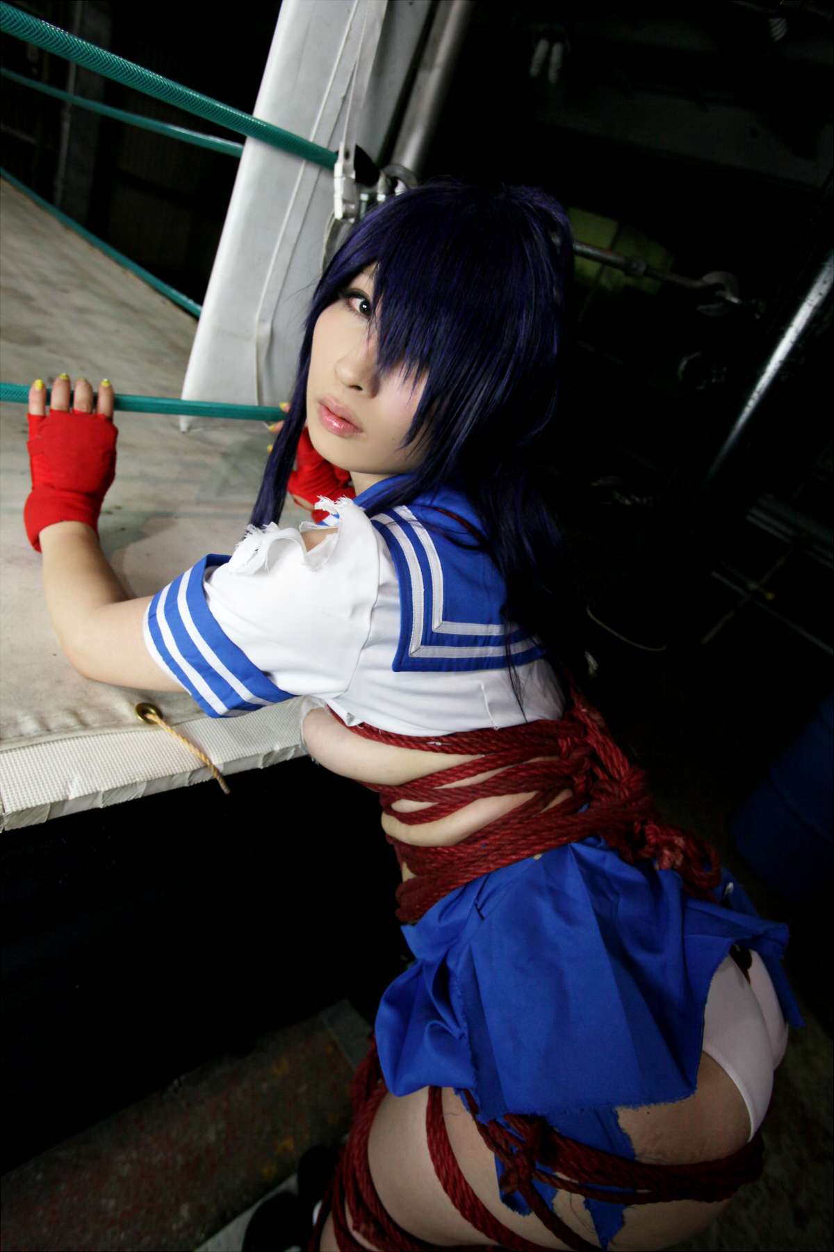 [Cosplay] 2013.05.08 Ikkitousen - Latest Kanu Unchou set