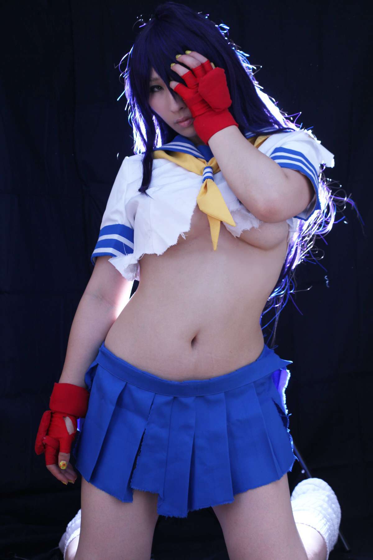 [Cosplay] 2013.05.08 Ikkitousen - Latest Kanu Unchou set