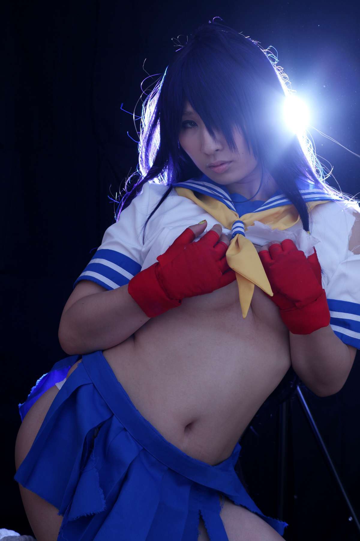 [Cosplay] 2013.05.08 Ikkitousen - Latest Kanu Unchou set