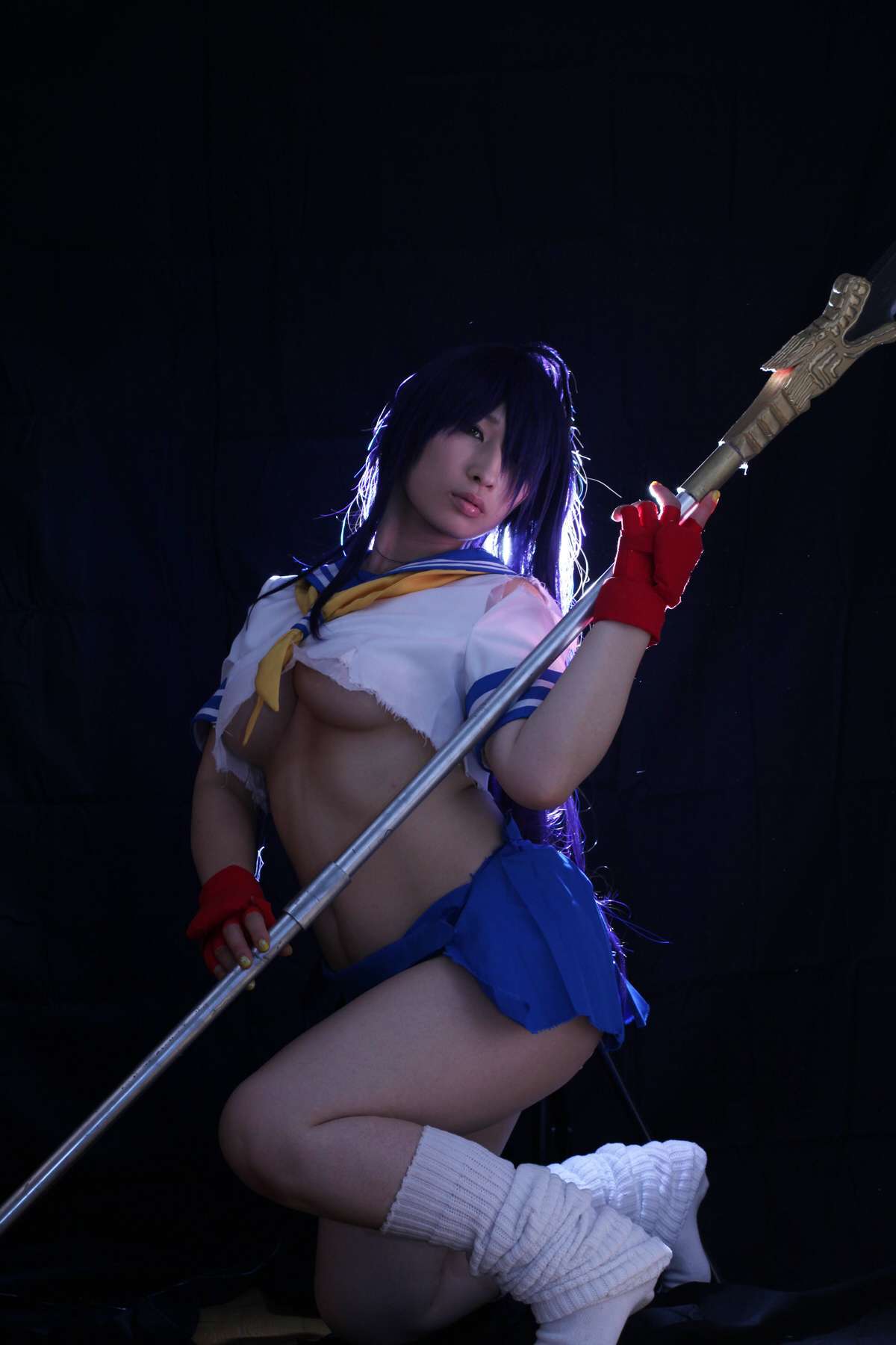 [Cosplay] 2013.05.08 Ikkitousen - Latest Kanu Unchou set