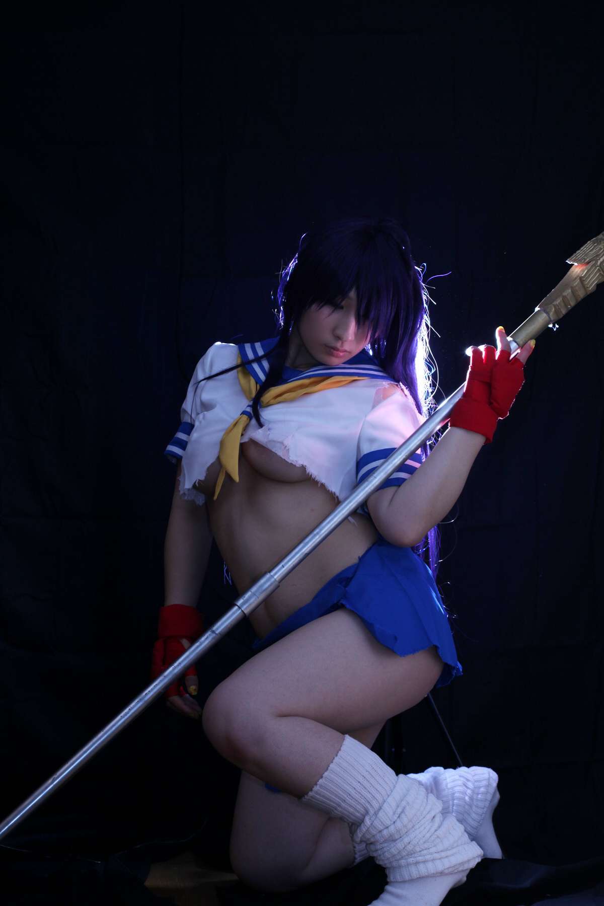 [Cosplay] 2013.05.08 Ikkitousen - Latest Kanu Unchou set