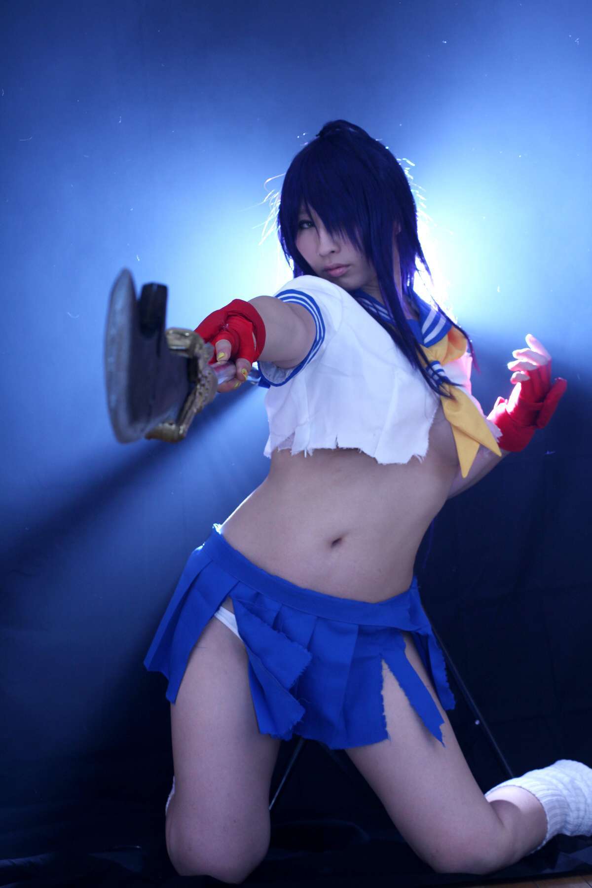 [Cosplay] 2013.05.08 Ikkitousen - Latest Kanu Unchou set