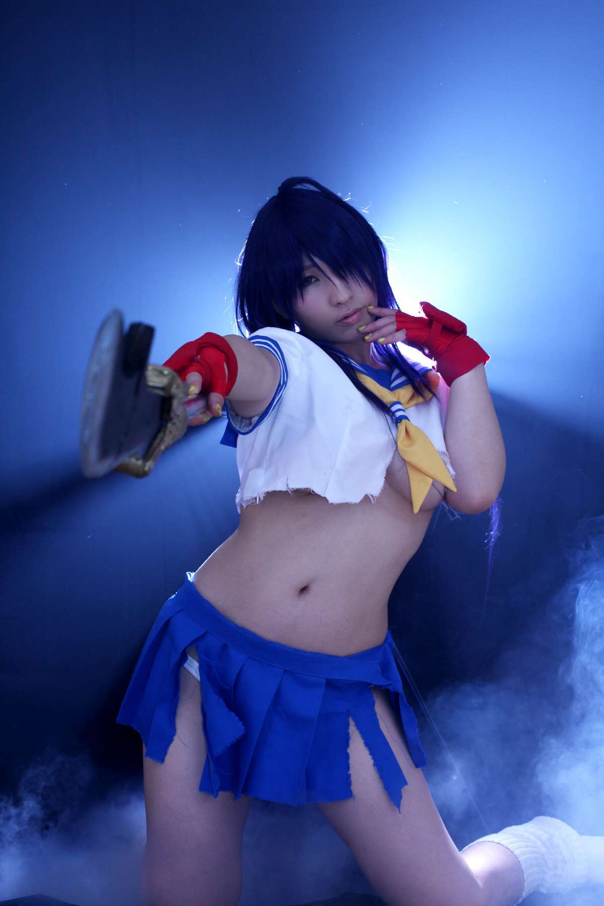 [Cosplay] 2013.05.08 Ikkitousen - Latest Kanu Unchou set