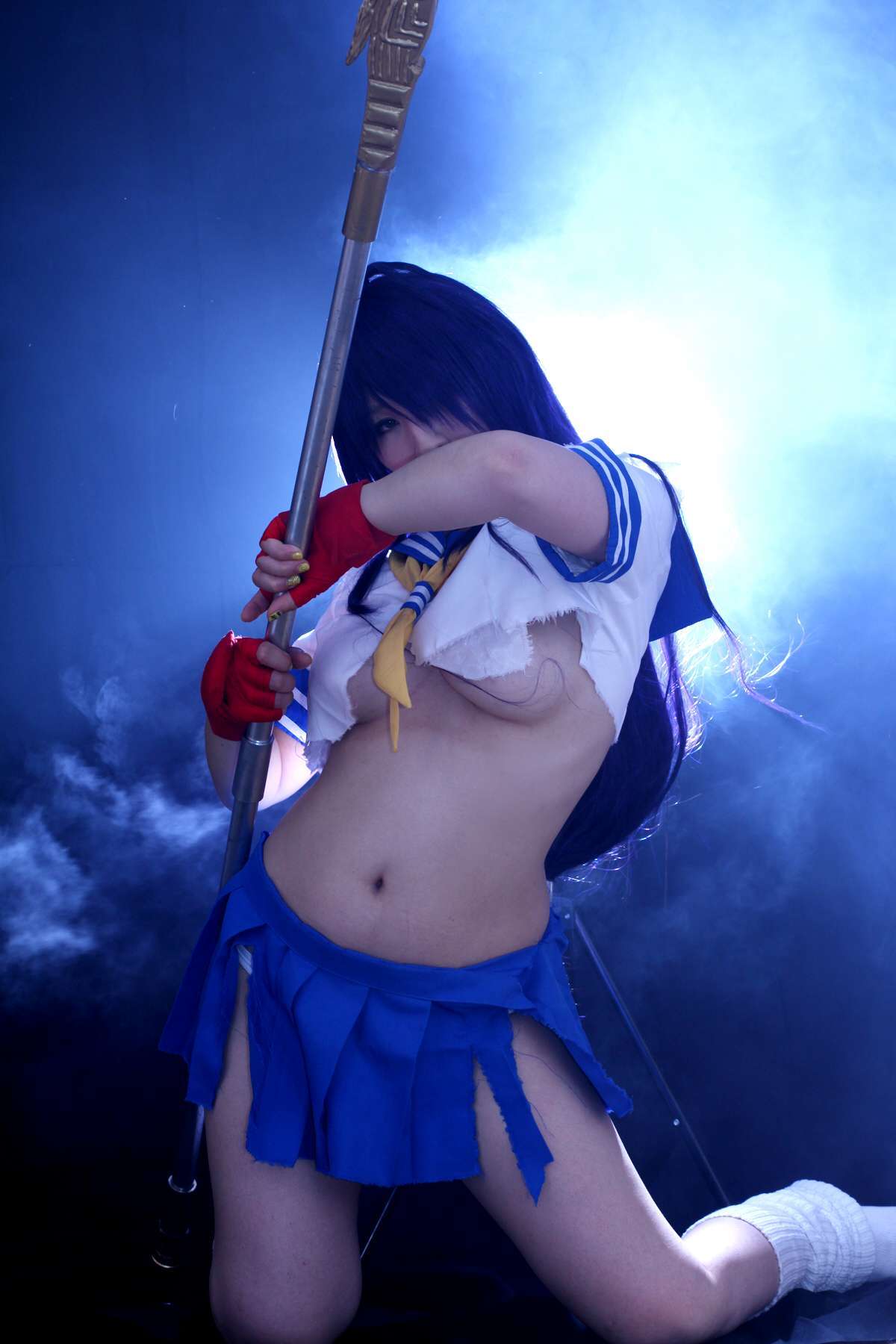 [Cosplay] 2013.05.08 Ikkitousen - Latest Kanu Unchou set