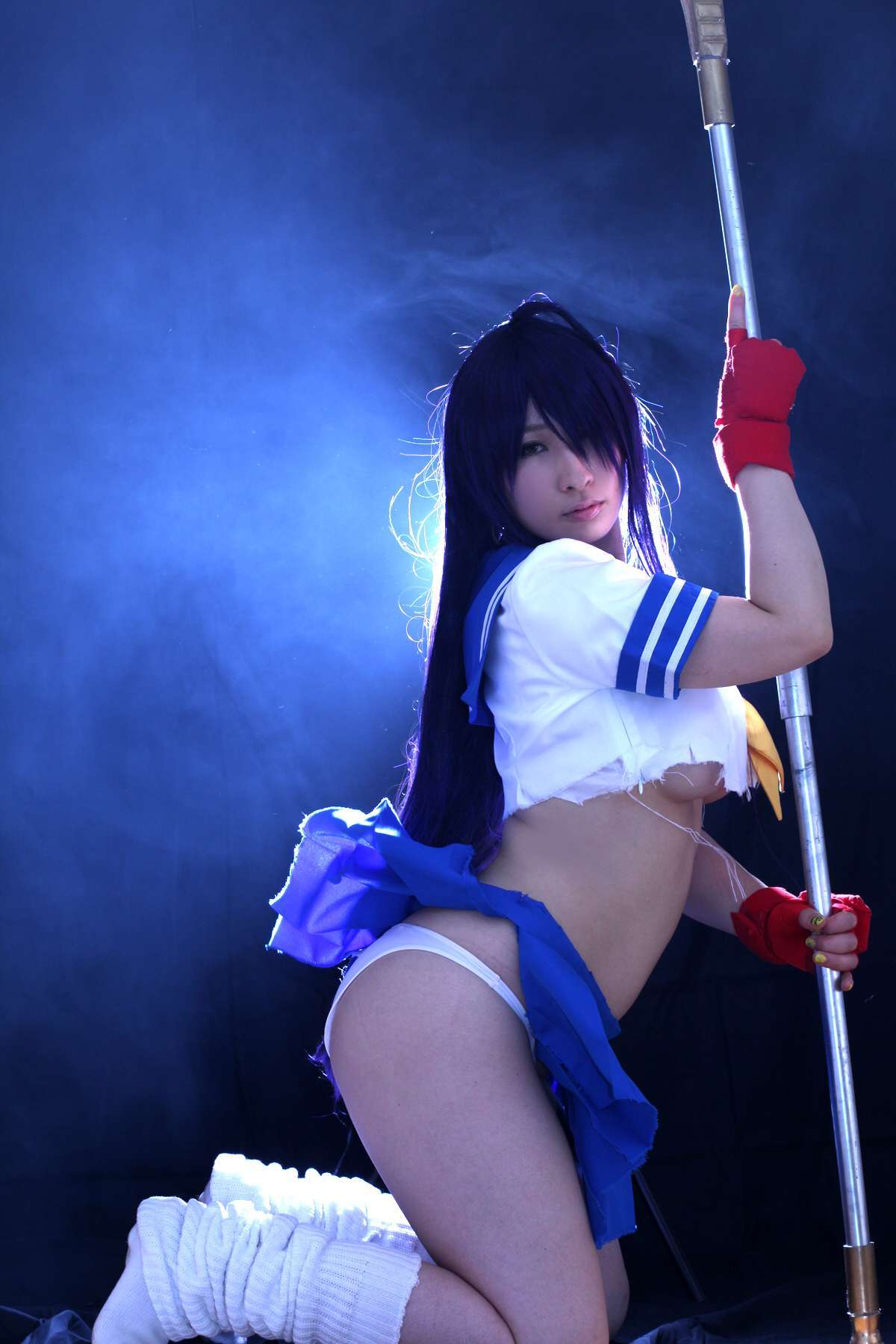 [Cosplay] 2013.05.08 Ikkitousen - Latest Kanu Unchou set