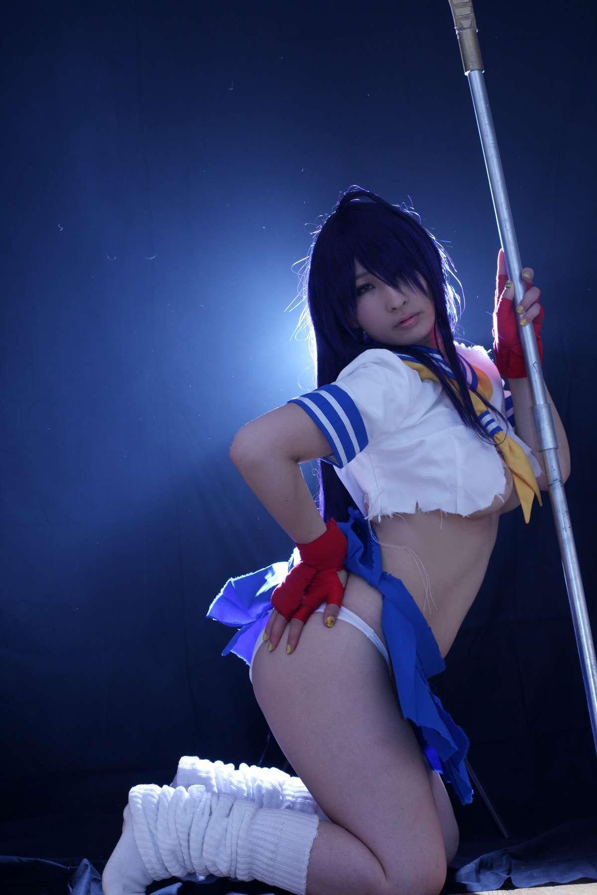 [Cosplay] 2013.05.08 Ikkitousen - Latest Kanu Unchou set