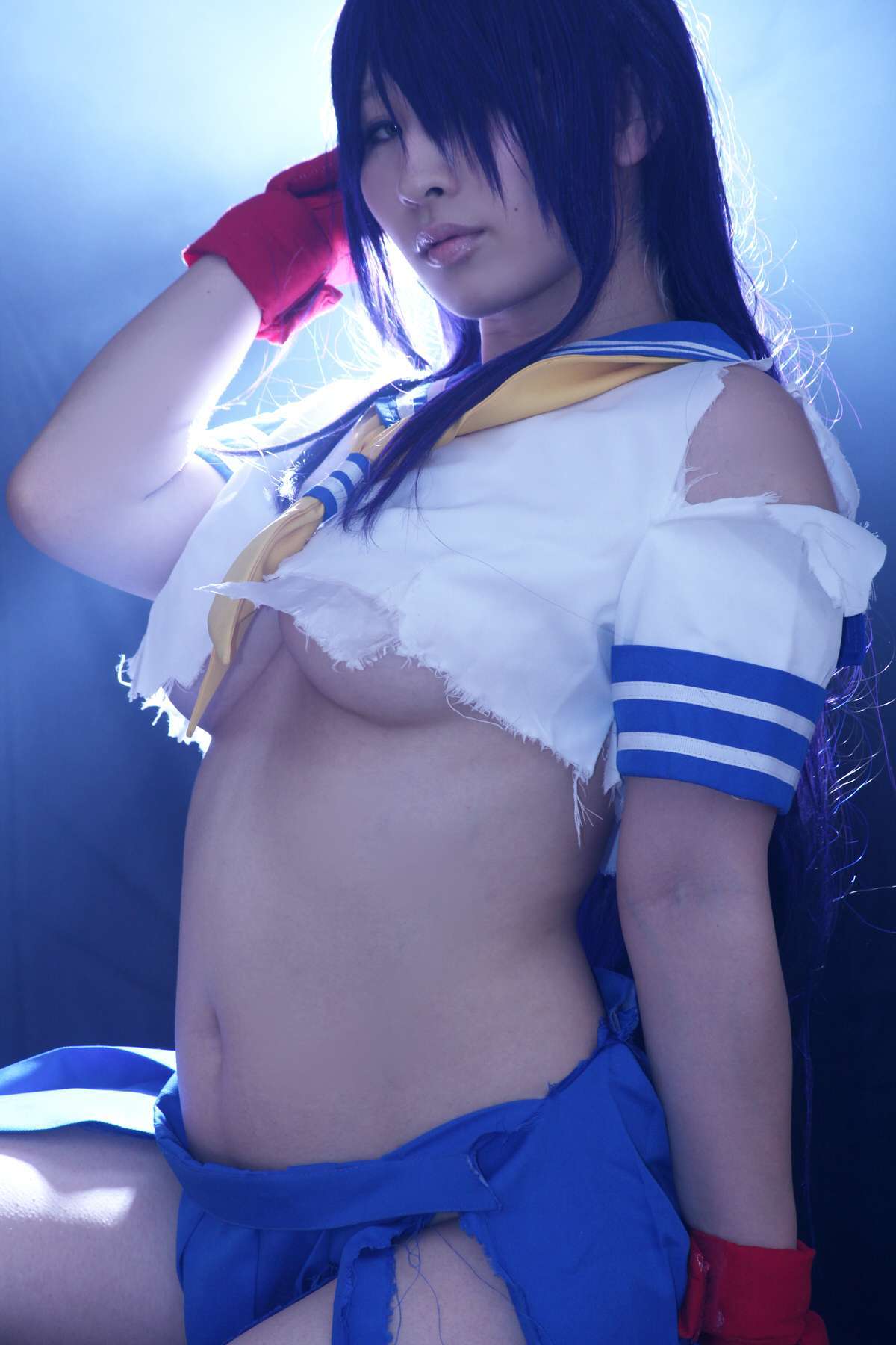 [Cosplay] 2013.05.08 Ikkitousen - Latest Kanu Unchou set