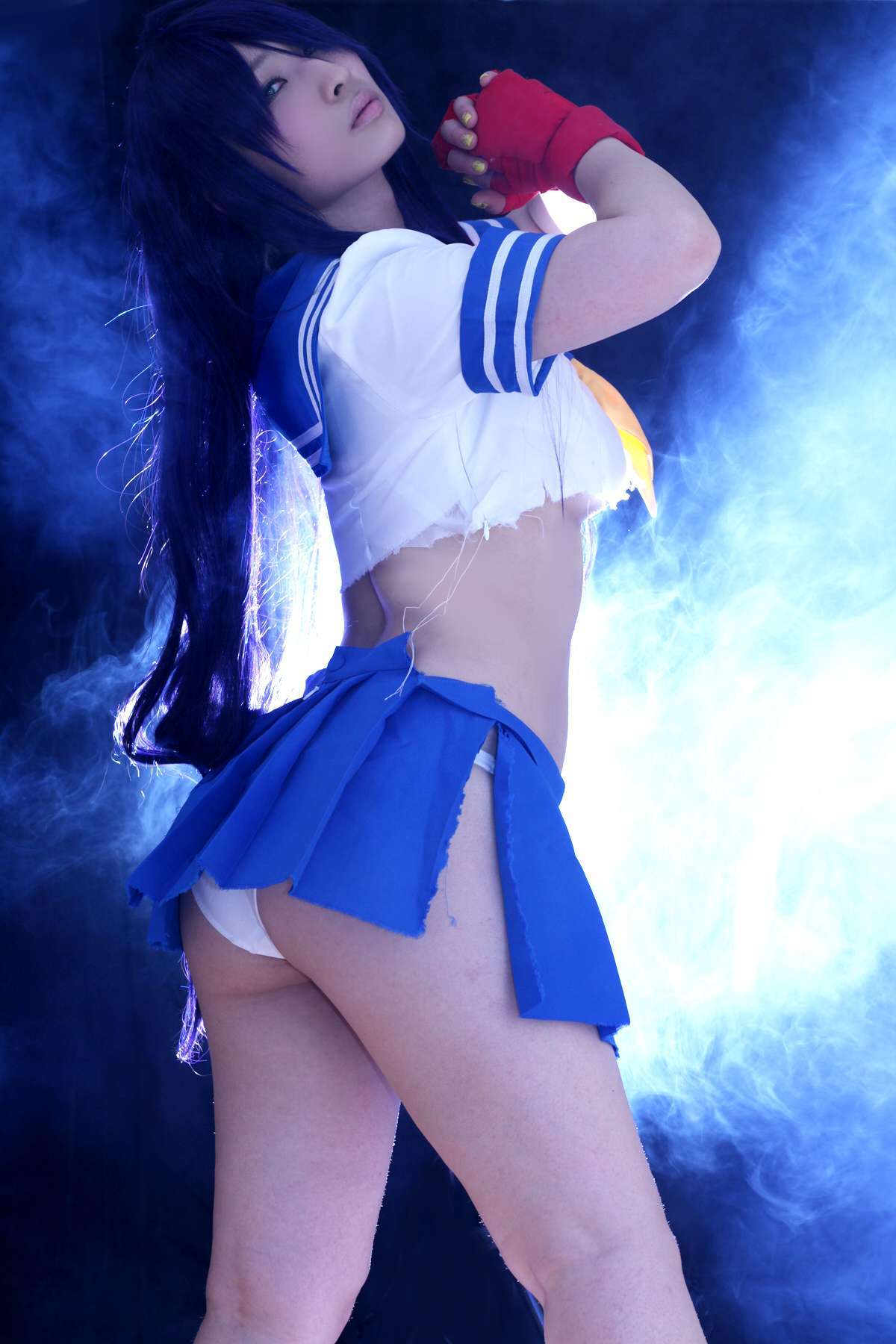 [Cosplay] 2013.05.08 Ikkitousen - Latest Kanu Unchou set