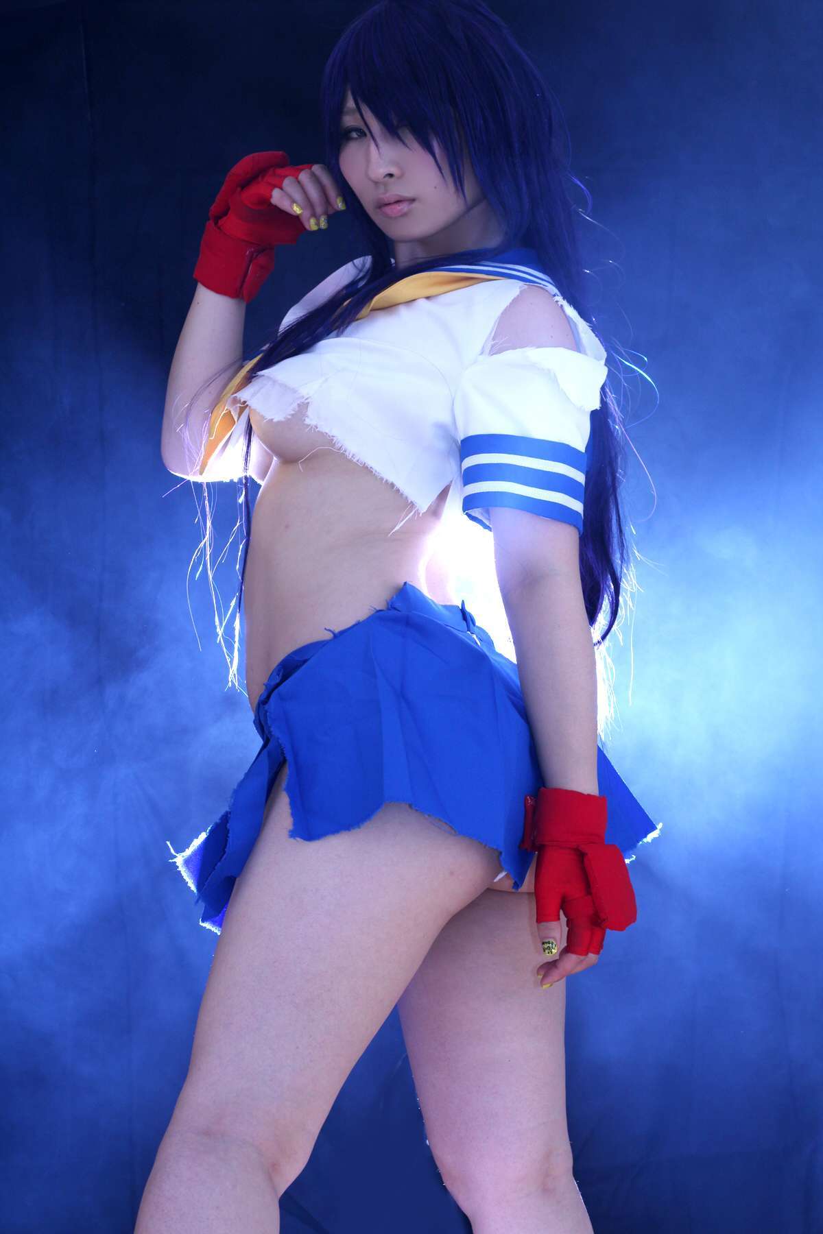 [Cosplay] 2013.05.08 Ikkitousen - Latest Kanu Unchou set