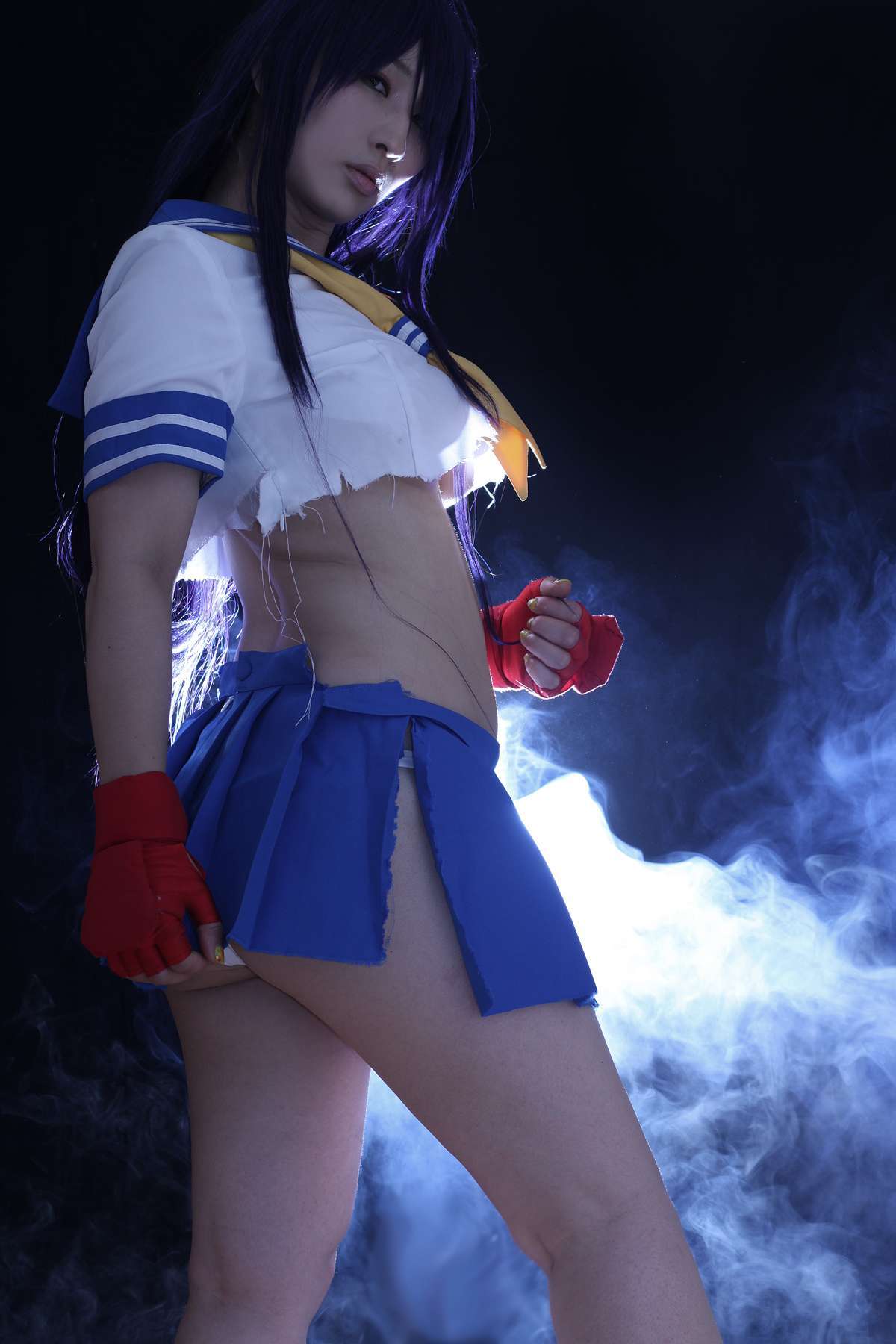 [Cosplay] 2013.05.08 Ikkitousen - Latest Kanu Unchou set