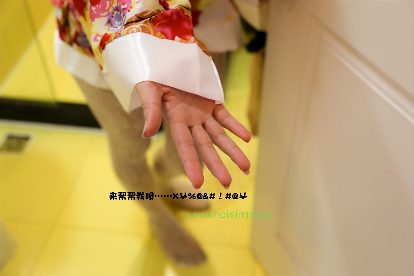 [Heisi Photo] 2013.05.14 no.006 white silk kimono theater Edition