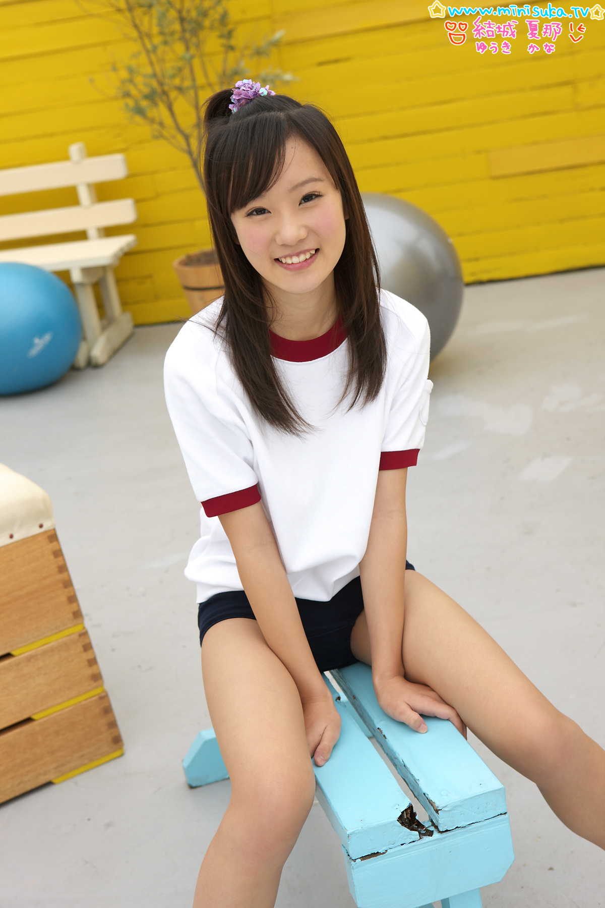 Physical education class uniform Jiecheng Shana[ Minisuka.tv ]Female high school students in active service