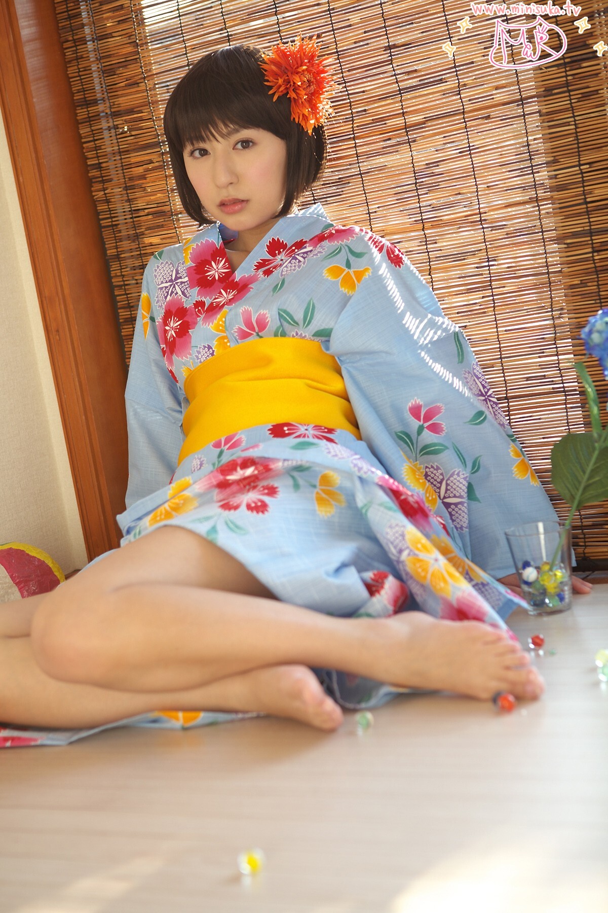 Mrs Matsushita Sensei women's beauty Minisuka. TV )