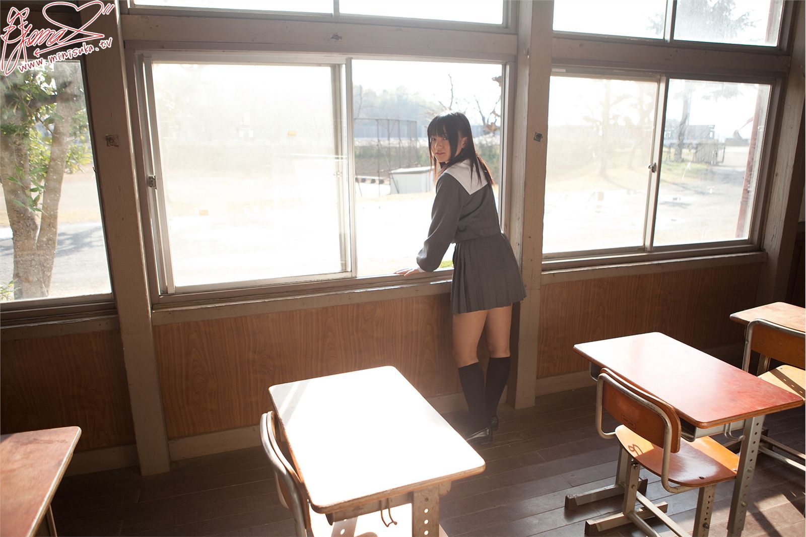 Ayana nishinaga[ Minisuka.tv ]Female high school students in active service