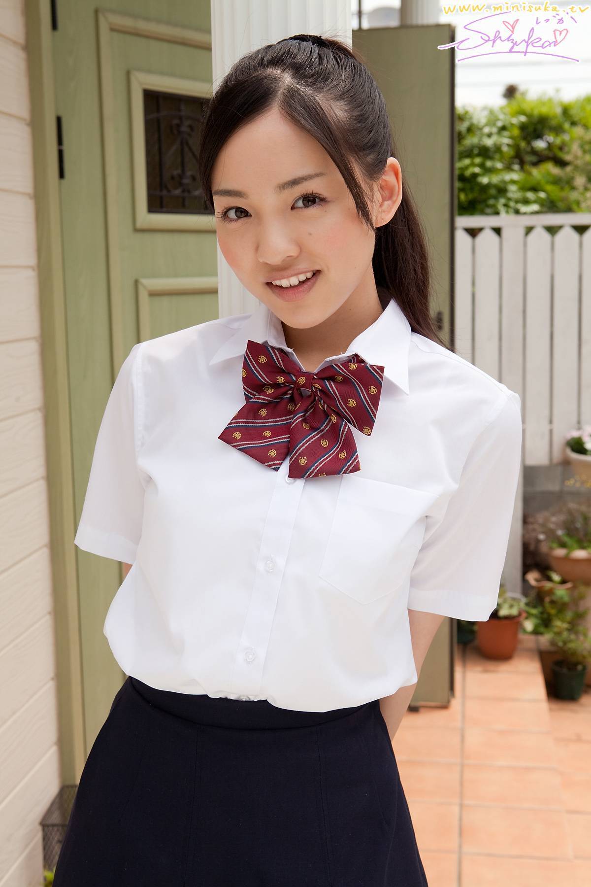 Japanese woman photography Minisuka. TV 2012.12.15 Shizuka Izuka