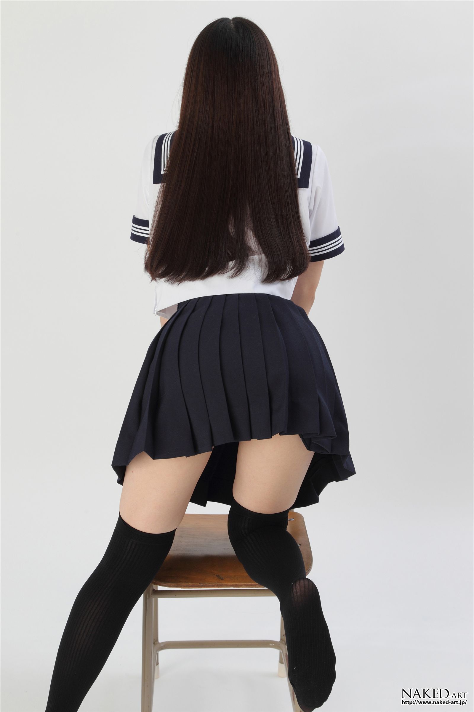 Anonymous sailor clothes and knee high 2