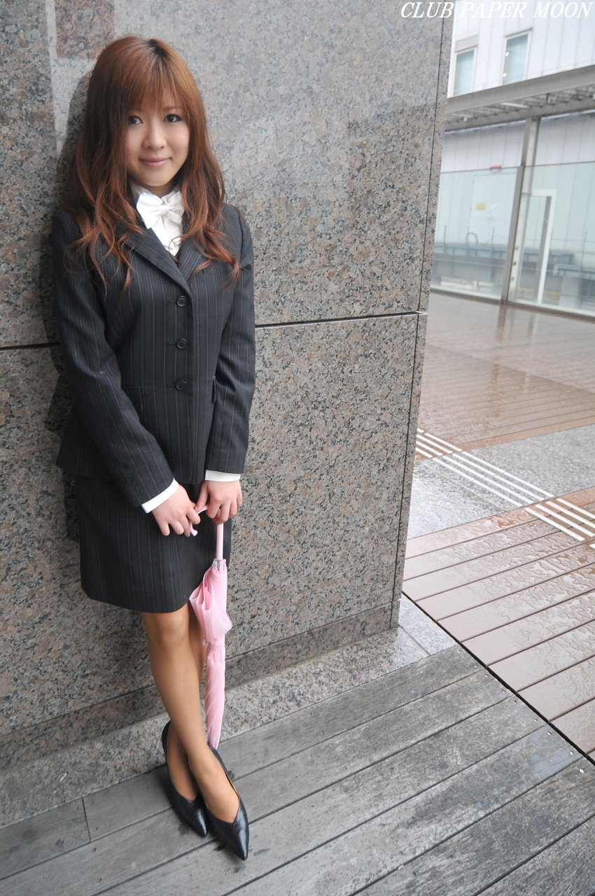 Miki ozaka 21-year-old Japanese AV office uniform