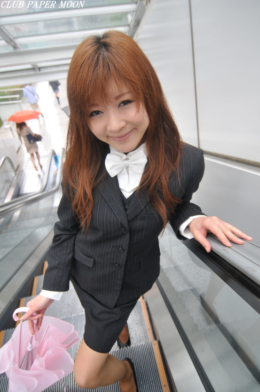 Miki ozaka 21-year-old Japanese AV office uniform