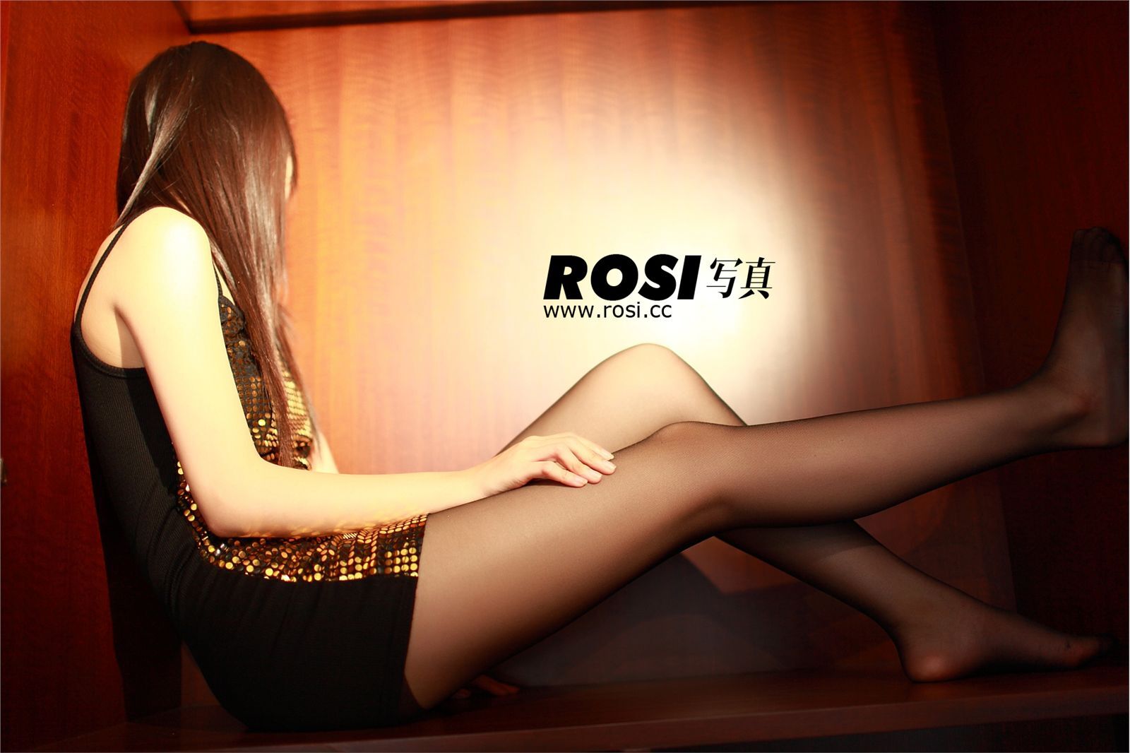 NO.047- ROSI.CC Beauty photo, hazy silk stockings temptation