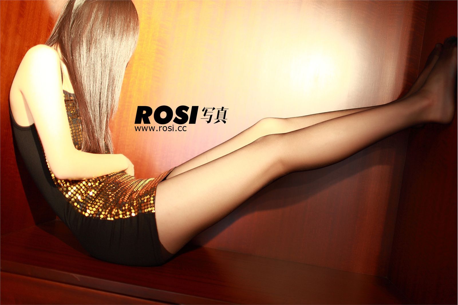 NO.047- ROSI.CC Beauty photo, hazy silk stockings temptation