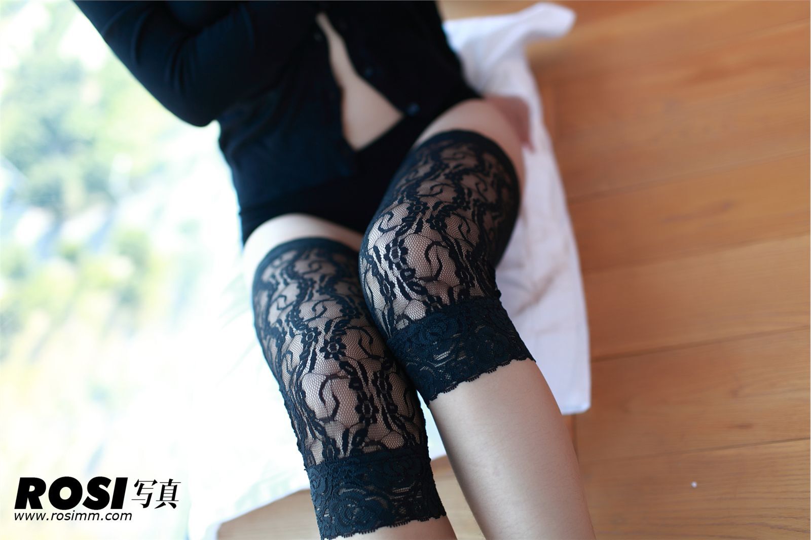 Rosimm no.280 super bold photo of domestic sexy silk stockings