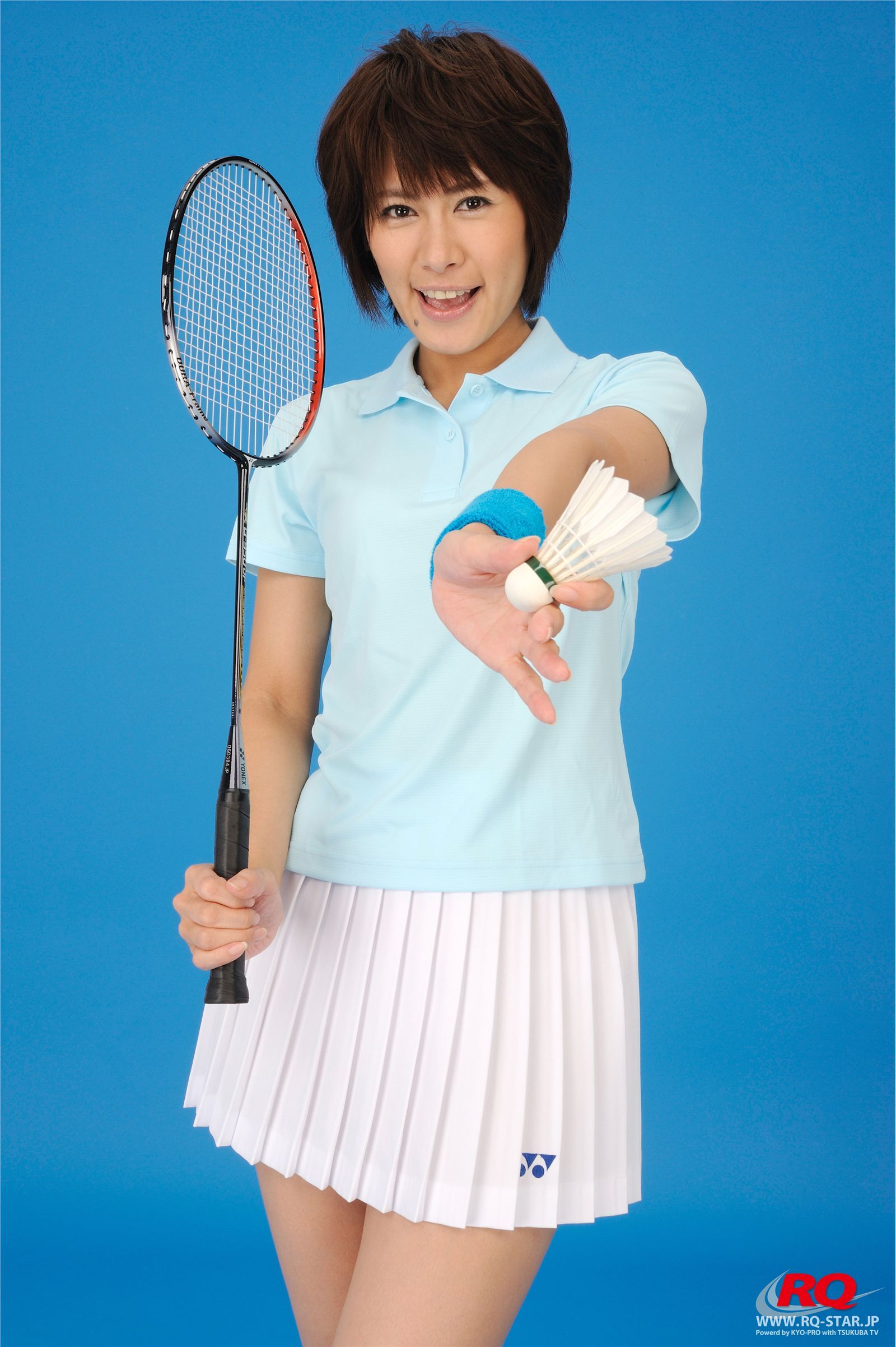 RQ-STAR 藤原明子 Badminton Wear NO.00081 日本高清制服美女写真