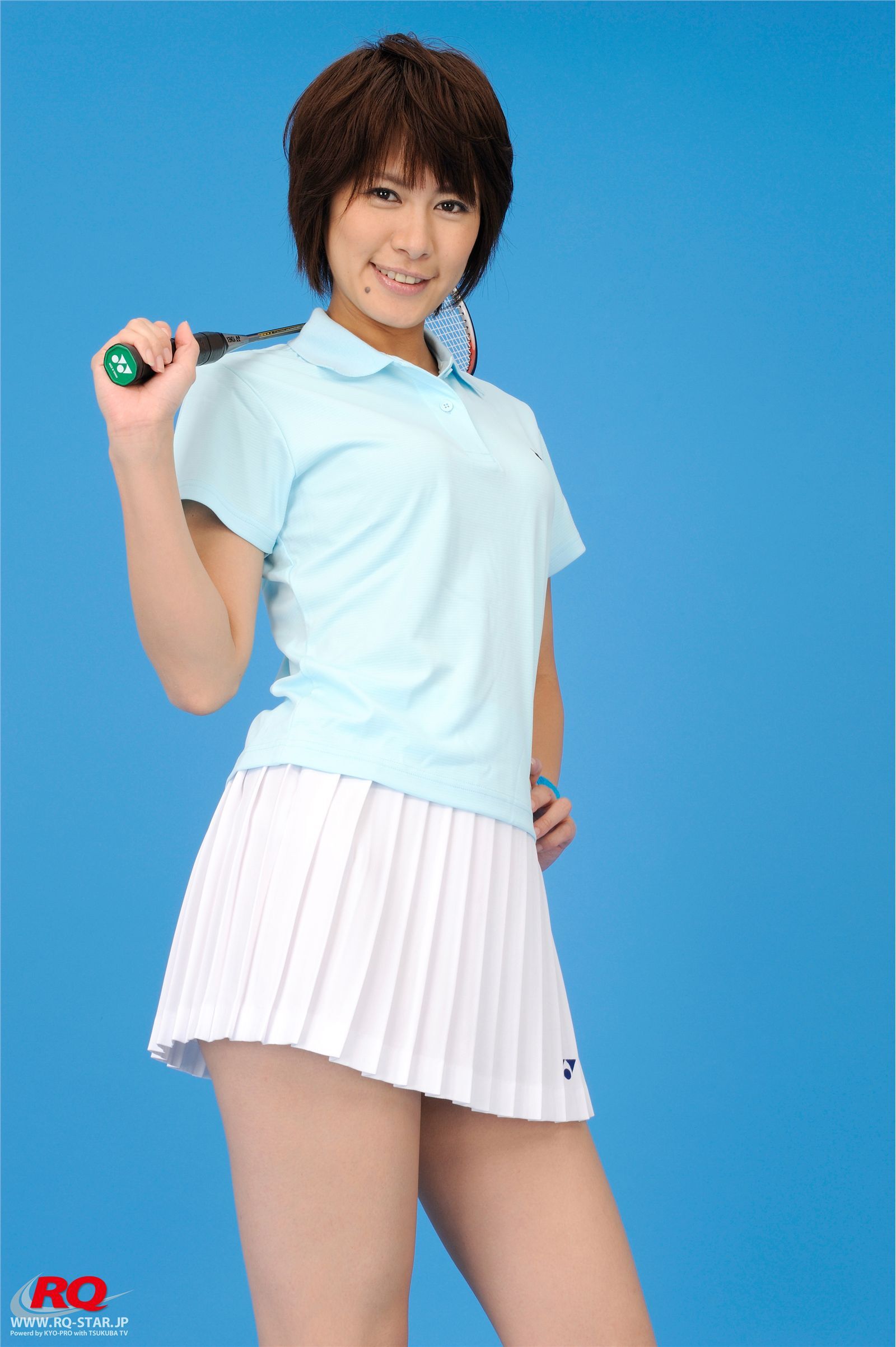 RQ-STAR 藤原明子 Badminton Wear NO.00081 日本高清制服美女写真