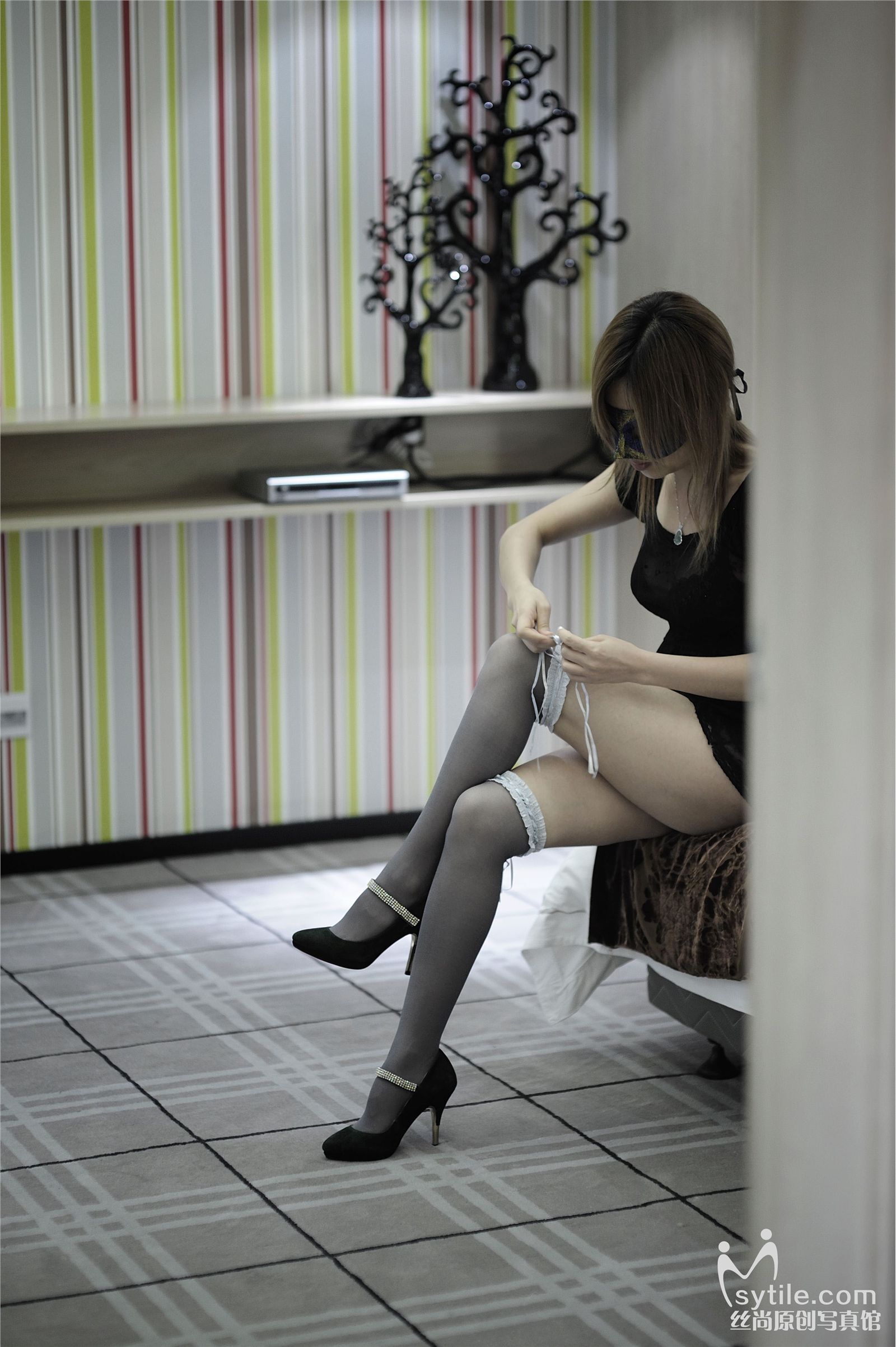 丝尚写真馆 [Sityle]20120430 NO.003 美女丝袜写真