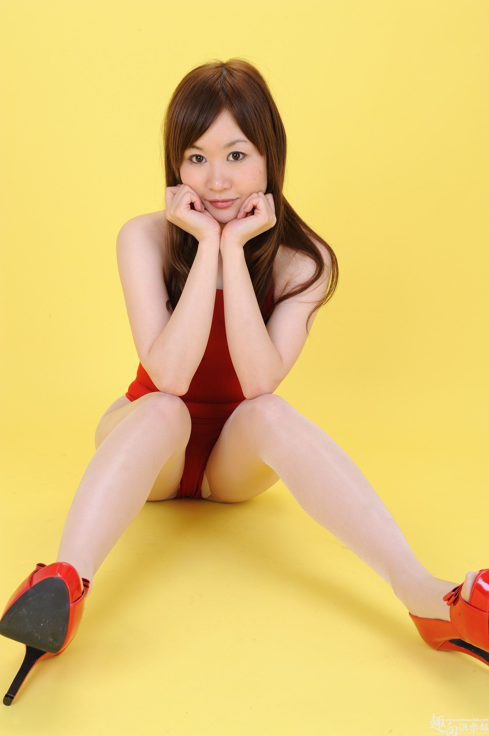 [syukou club] photo of Japanese silk stockings uniform