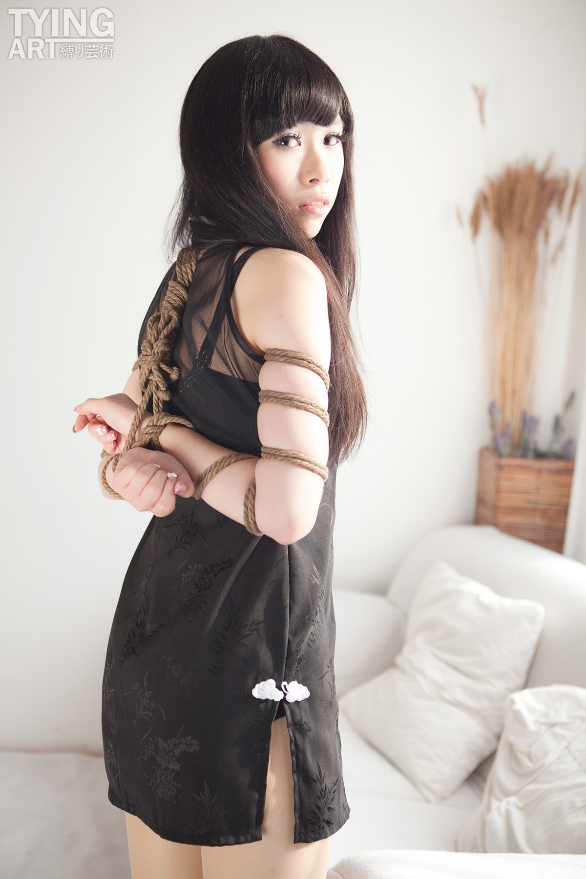 No.097 Yuko Chinese dress tyingart