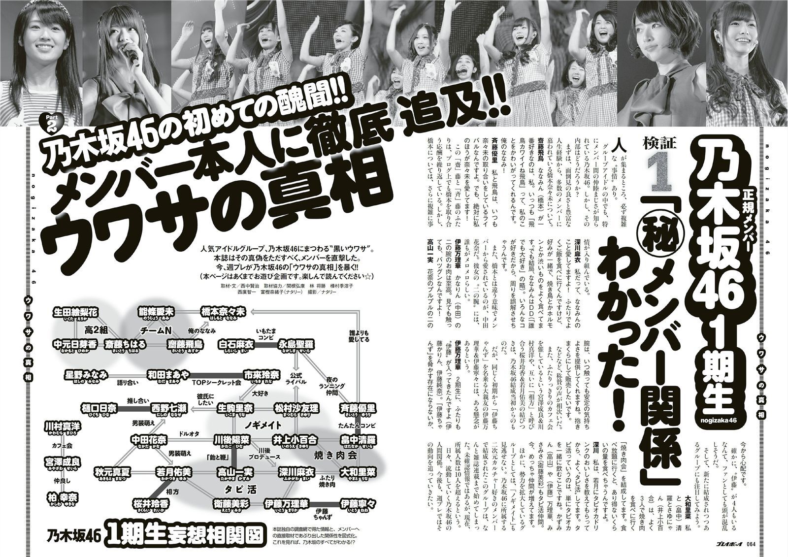 [Weekly Playboy] 2013 No.27 乃木板46