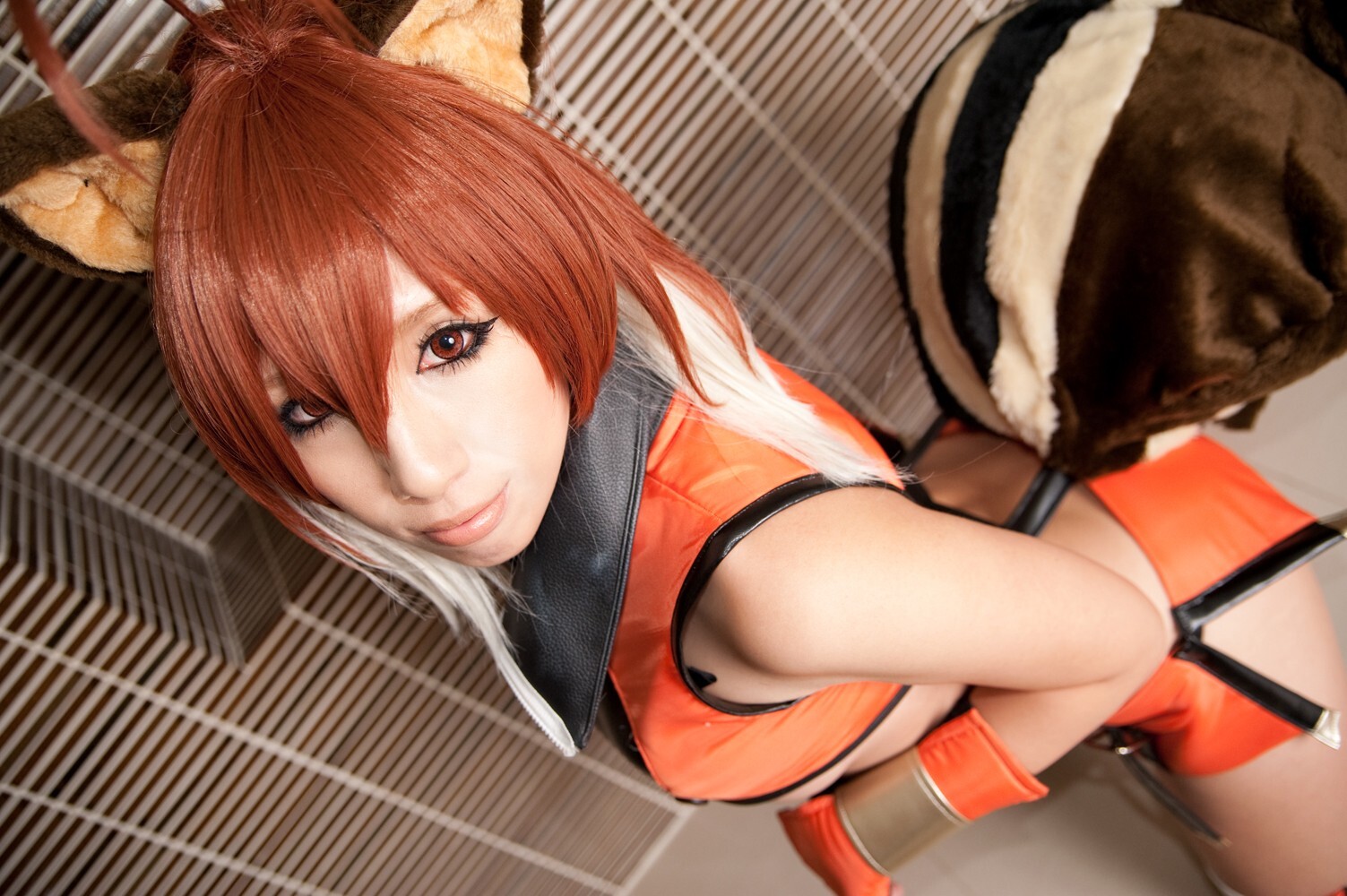 [Cosplay] 2013.03.25 Blazblue Hot Makoto Nanaya 猫女制服