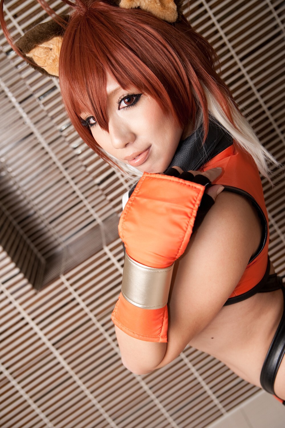 [Cosplay] 2013.03.25 Blazblue Hot Makoto Nanaya 猫女制服