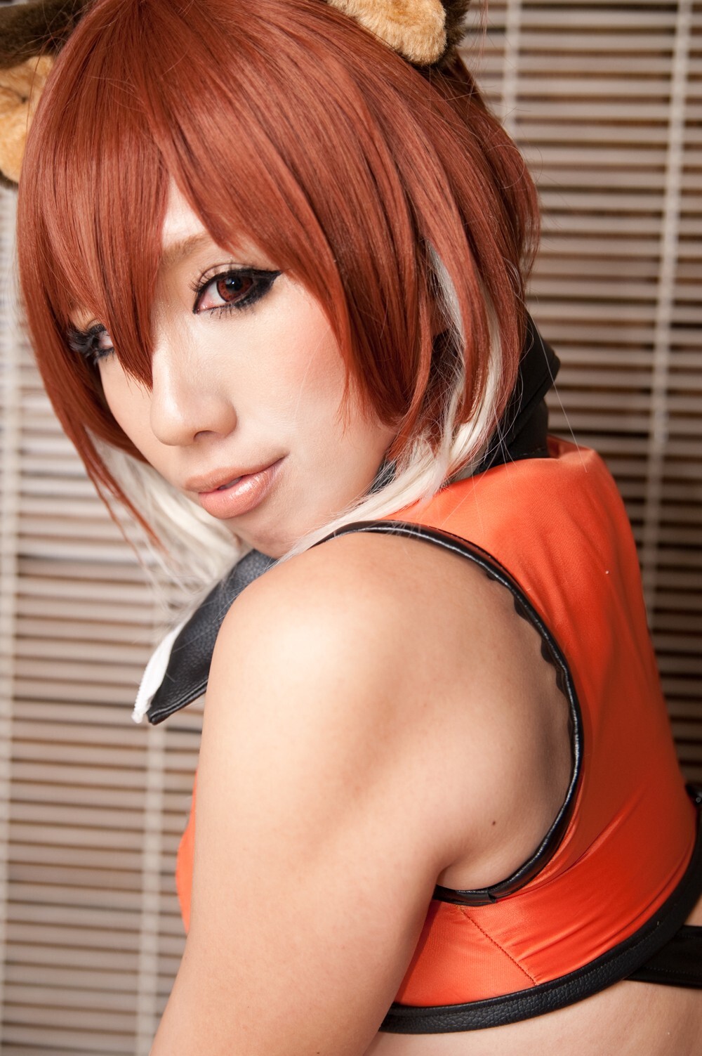 [Cosplay] 2013.03.25 Blazblue Hot Makoto Nanaya 猫女制服