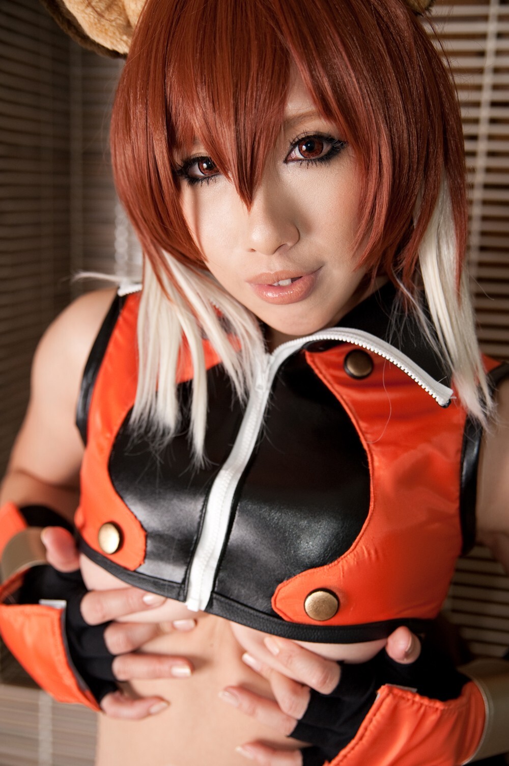 [Cosplay] 2013.03.25 Blazblue Hot Makoto Nanaya 猫女制服