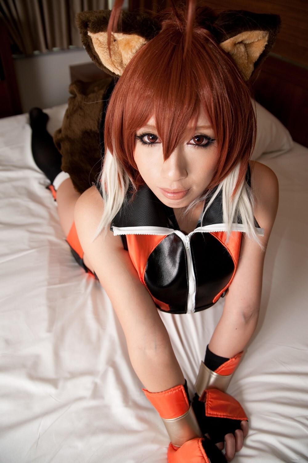 [Cosplay] 2013.03.25 Blazblue Hot Makoto Nanaya 猫女制服