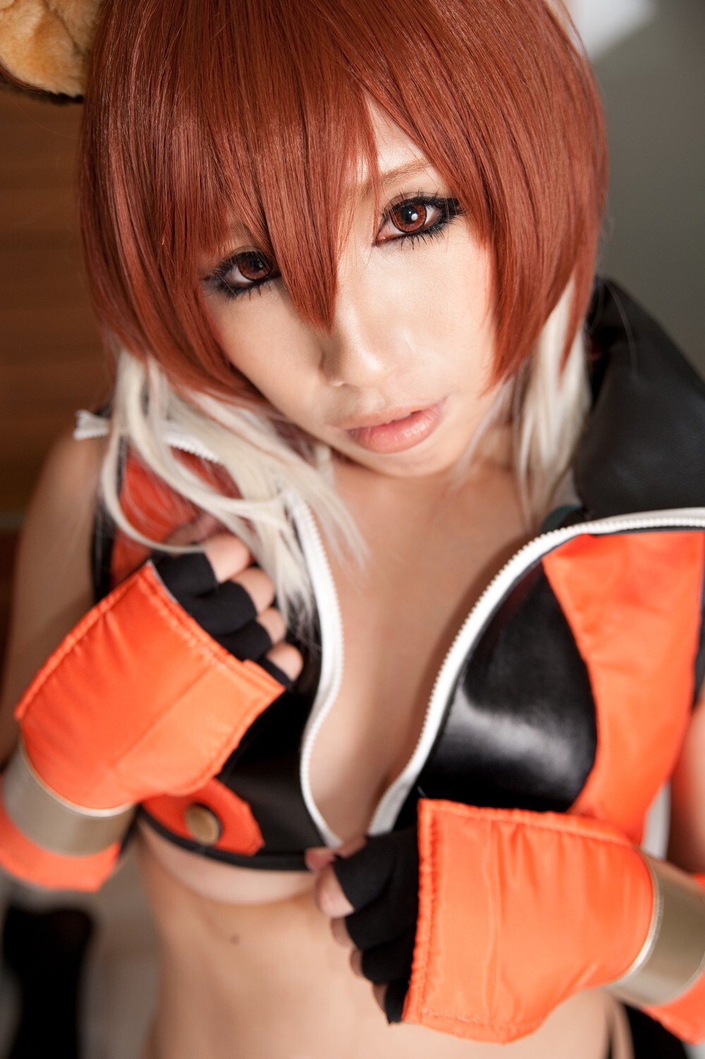 [Cosplay] 2013.03.25 Blazblue Hot Makoto Nanaya 猫女制服